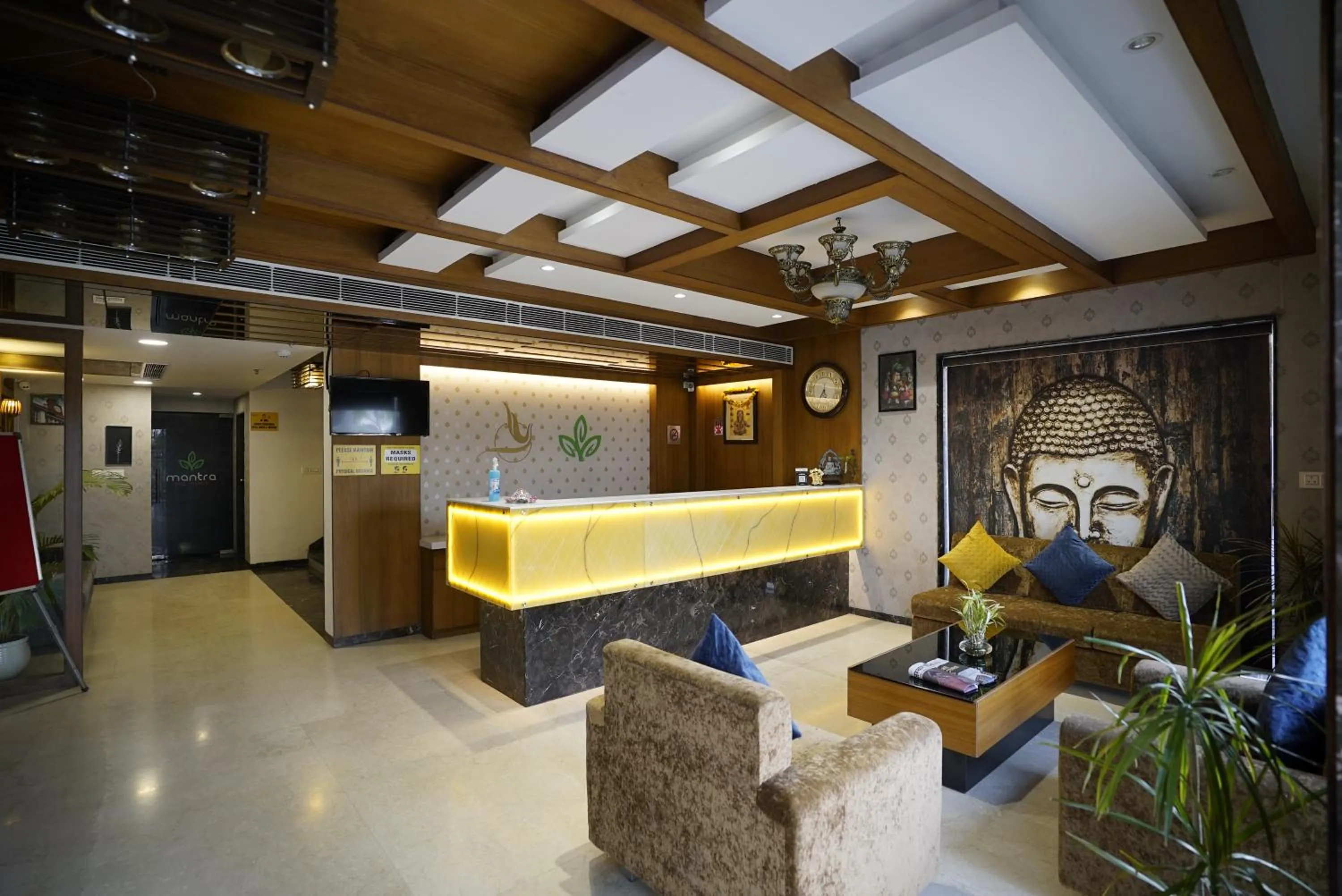 Lobby or reception in Mantra a Boutique Hotel