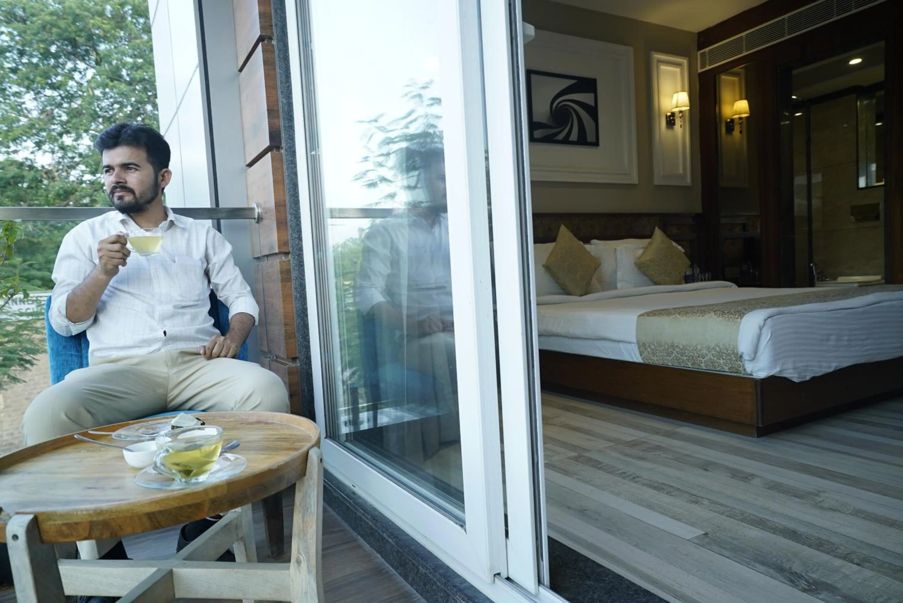 View (from property/room), Bed in Mantra a Boutique Hotel