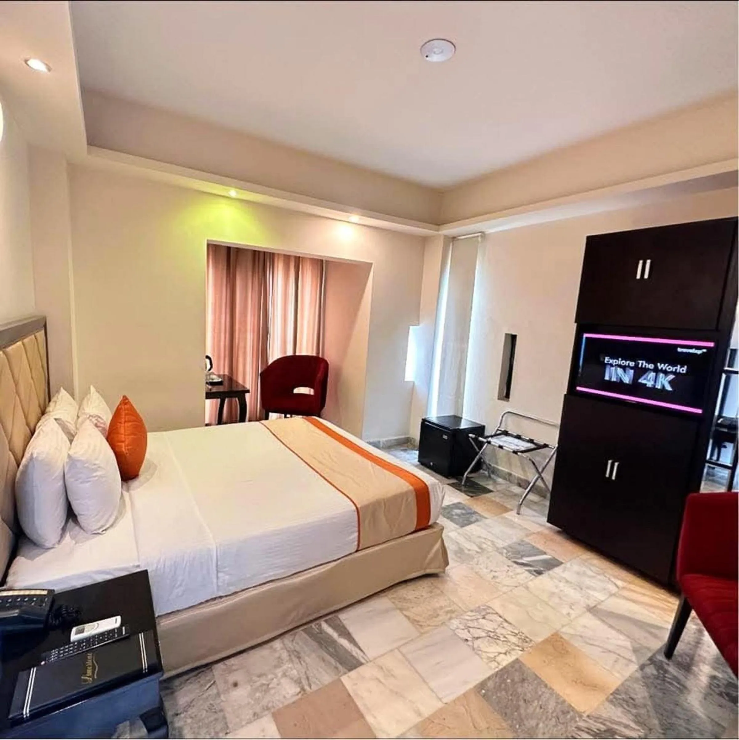 Bed in The Elite Residence Dhaka