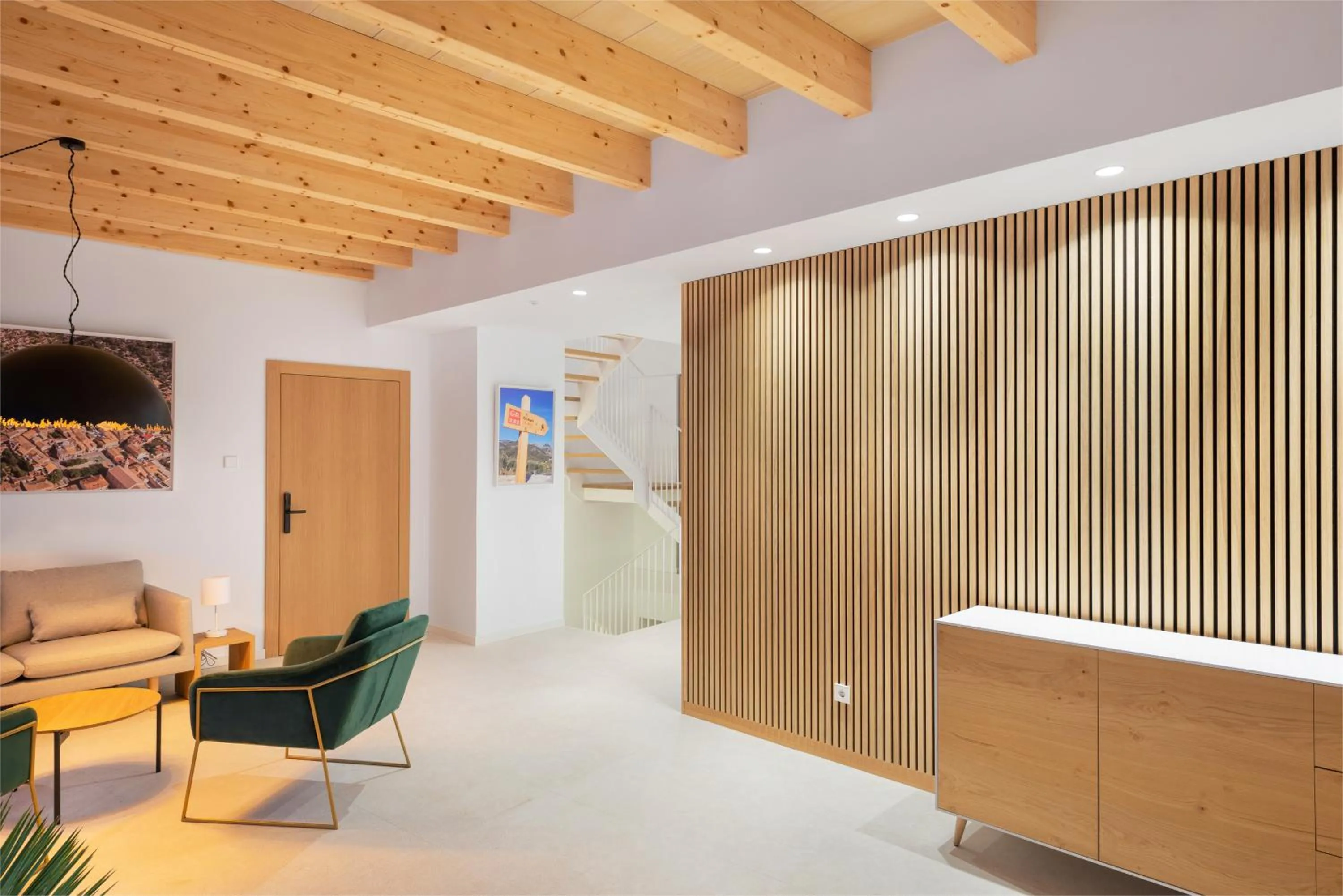 Lobby or reception in Placeta Vella Turismo de Interior