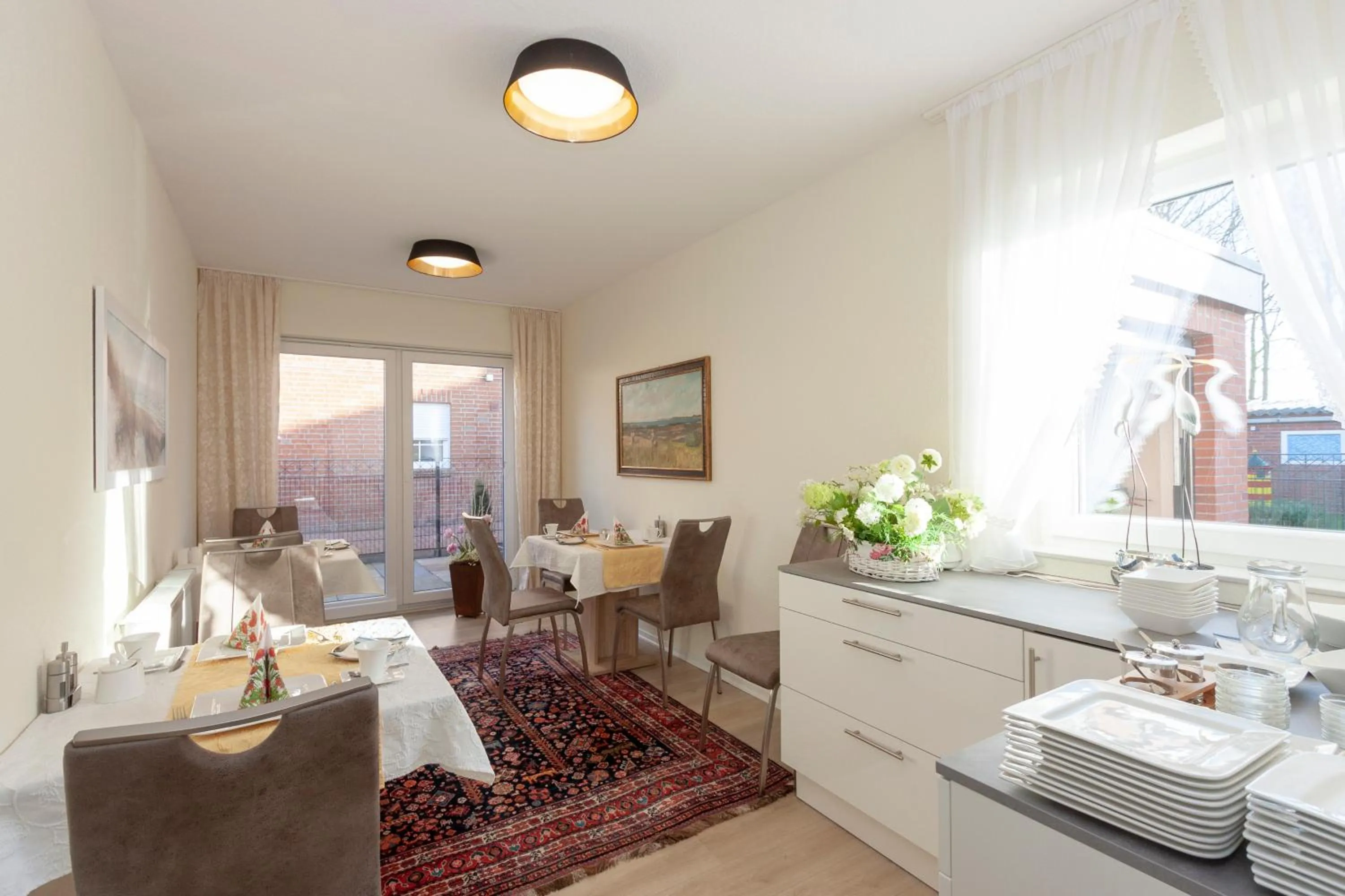 Dining area in Hotel garni NordSeerose Greetsiel