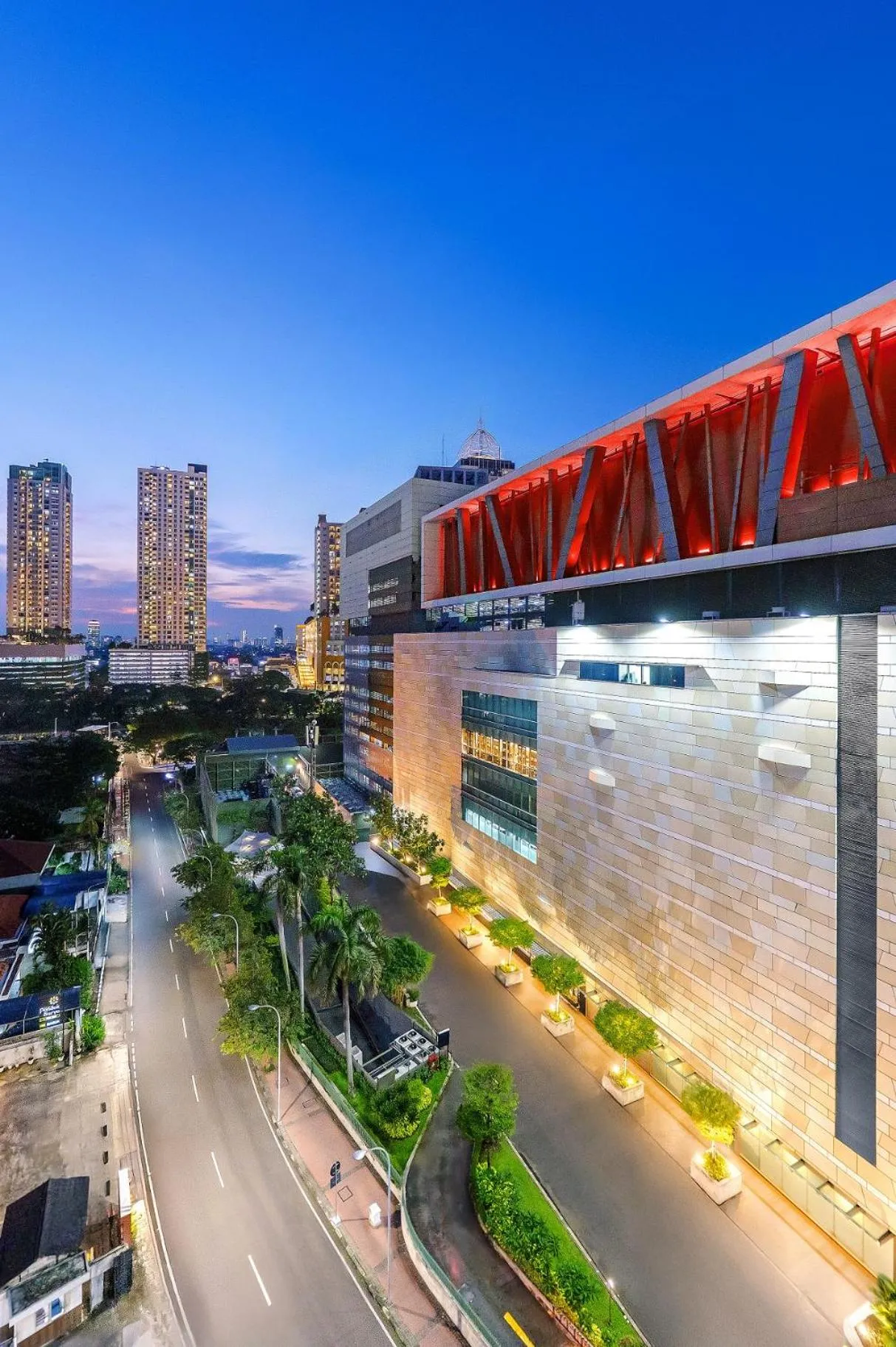 City view in Grand Thamrin Hotel