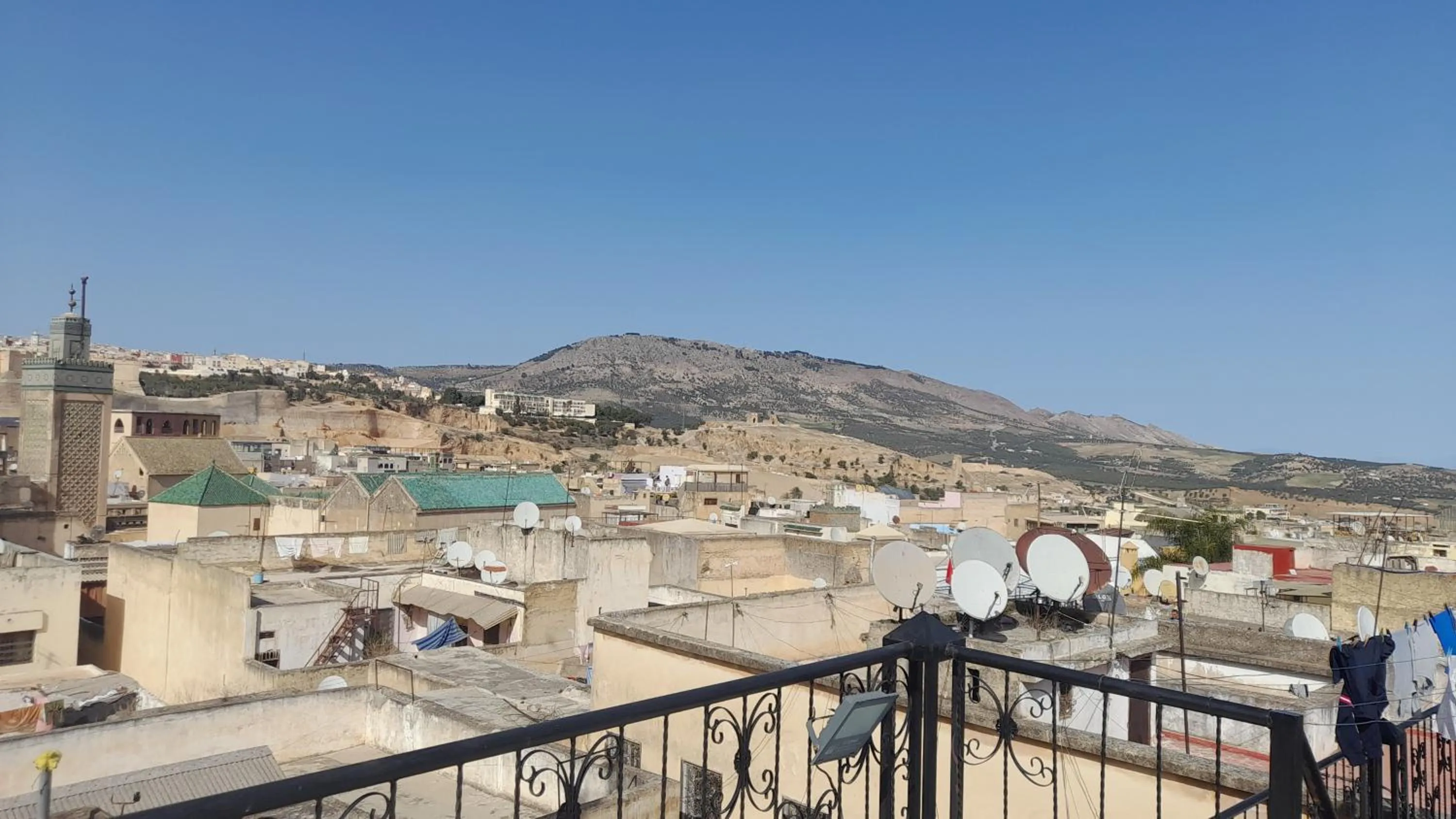 Balcony/Terrace in Riad amal