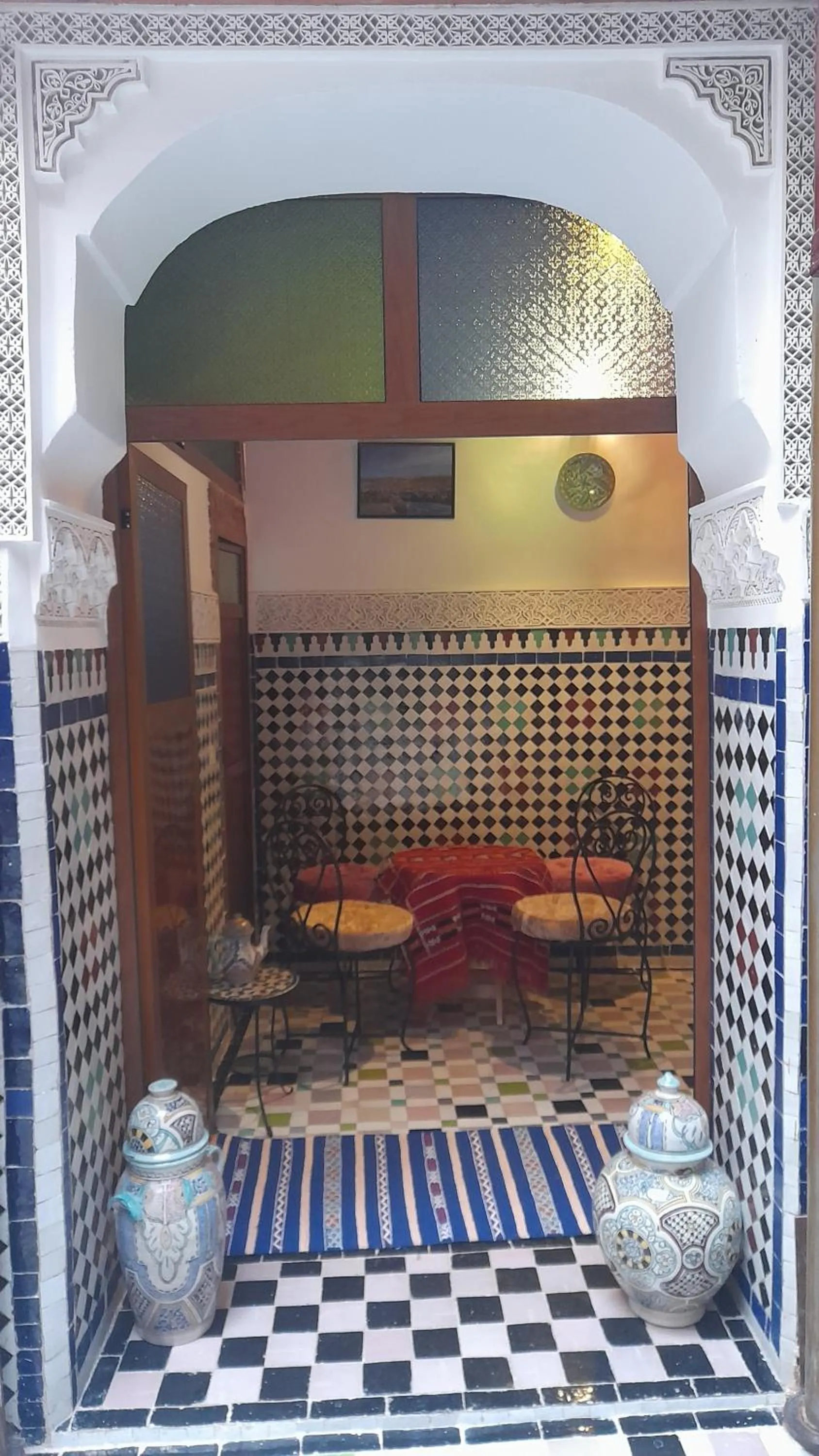 Facade/entrance in Riad amal