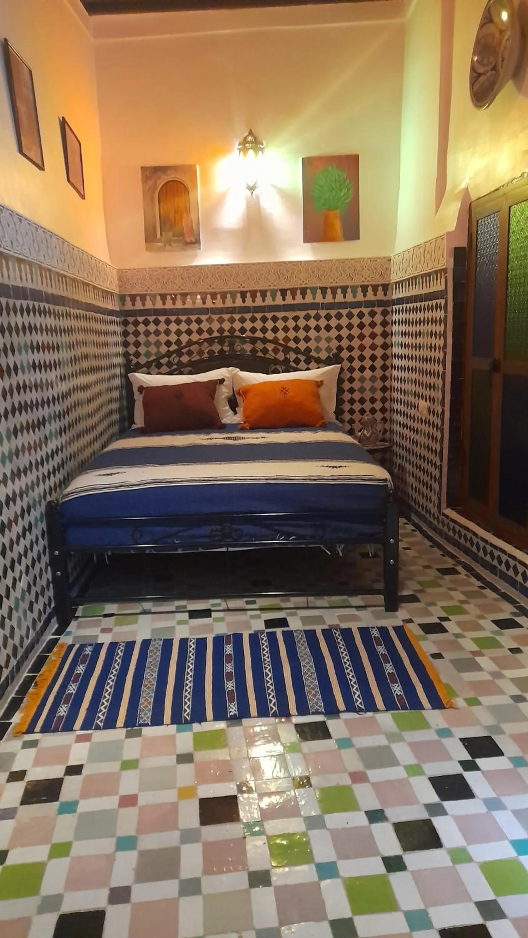 Bedroom, Bed in Riad amal