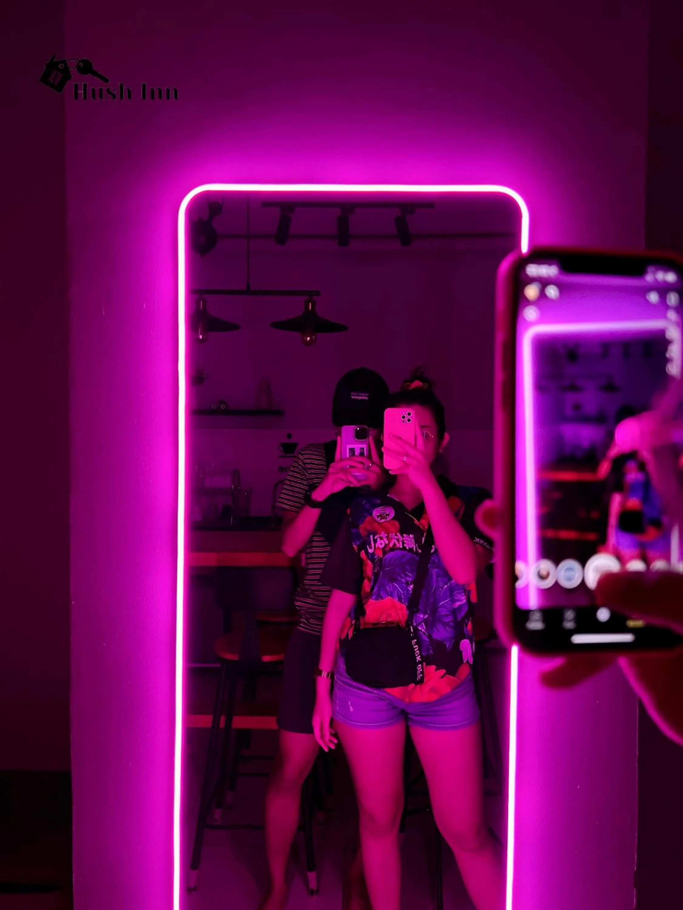 People in Hush Inn at ITCC Manhattan Suites