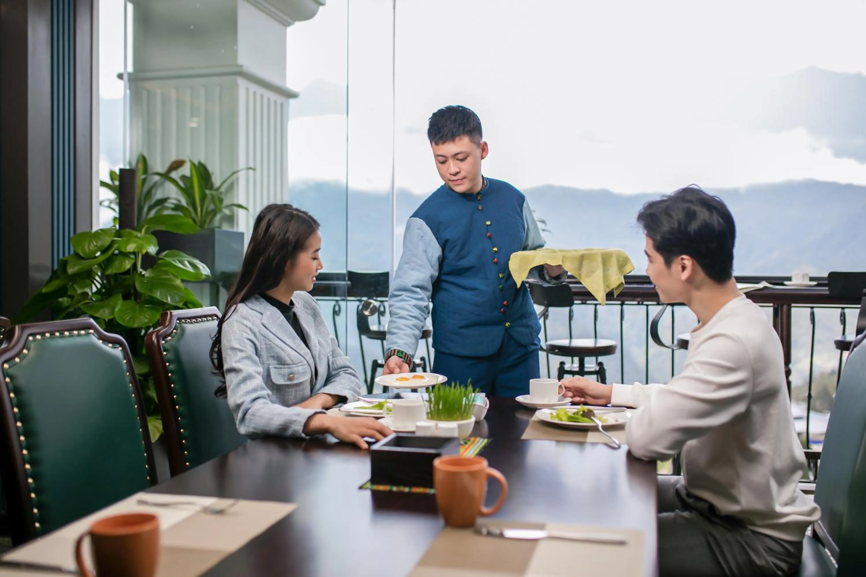 Breakfast in DeLaSol Sapa - Central Boutique Hotel