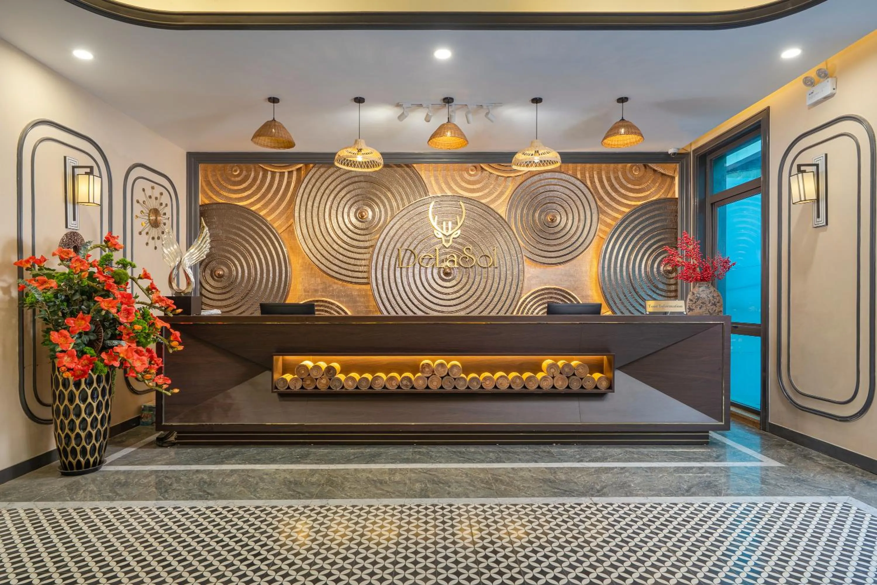 Lobby or reception in DeLaSol Sapa - Central Boutique Hotel