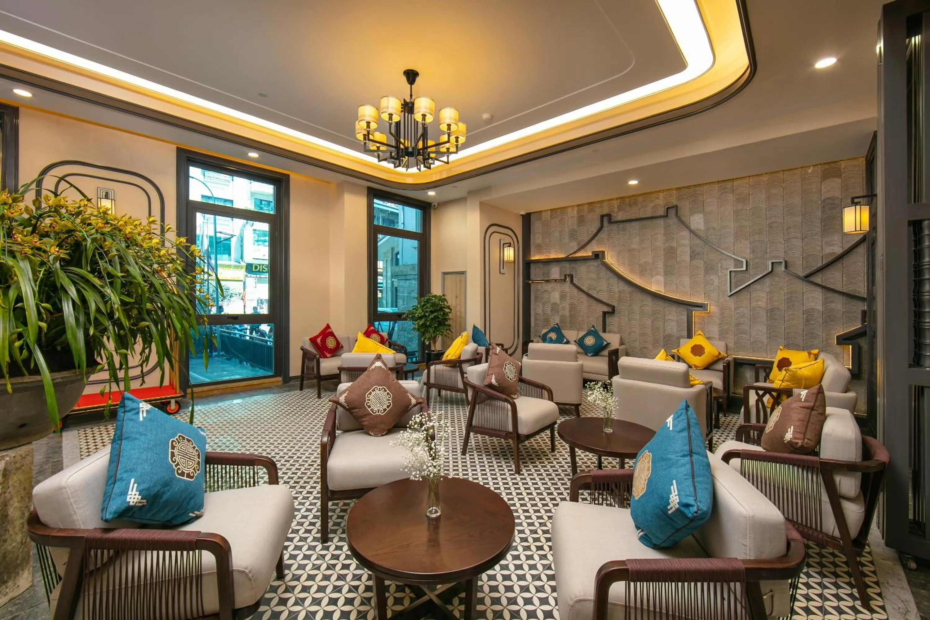 Lobby or reception in DeLaSol Sapa - Central Boutique Hotel