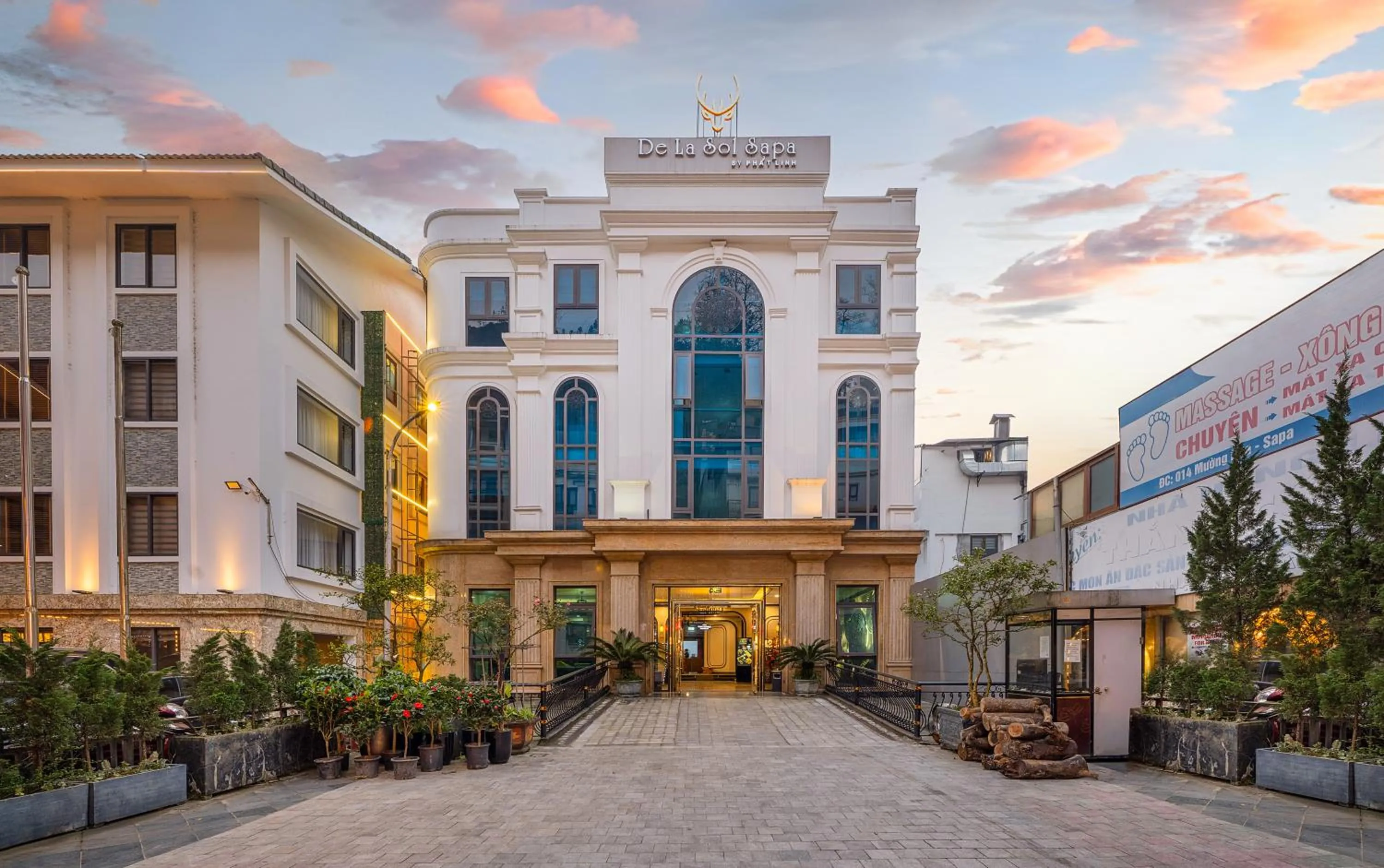 Property building in DeLaSol Sapa - Central Boutique Hotel