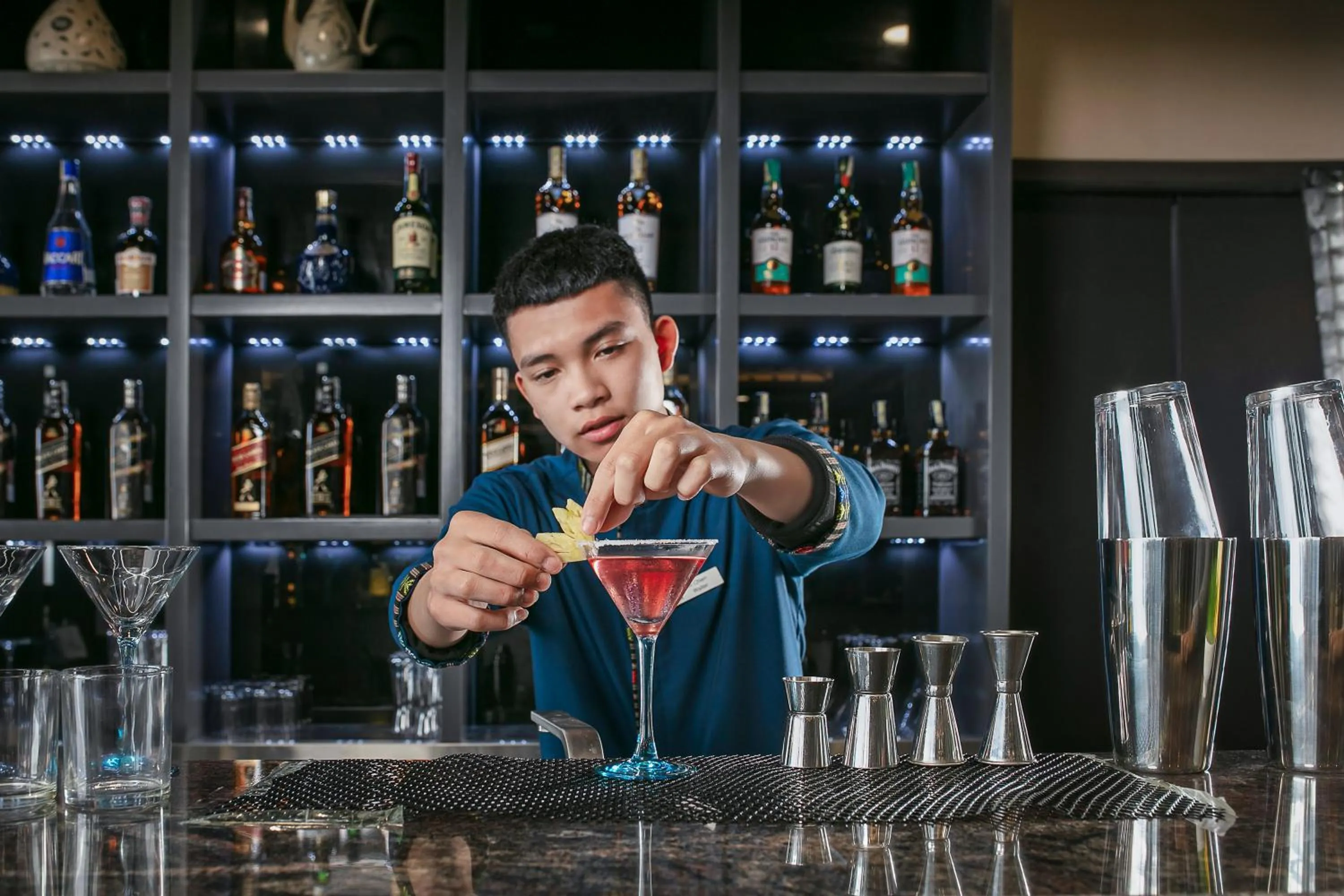 Lounge or bar in DeLaSol Sapa - Central Boutique Hotel