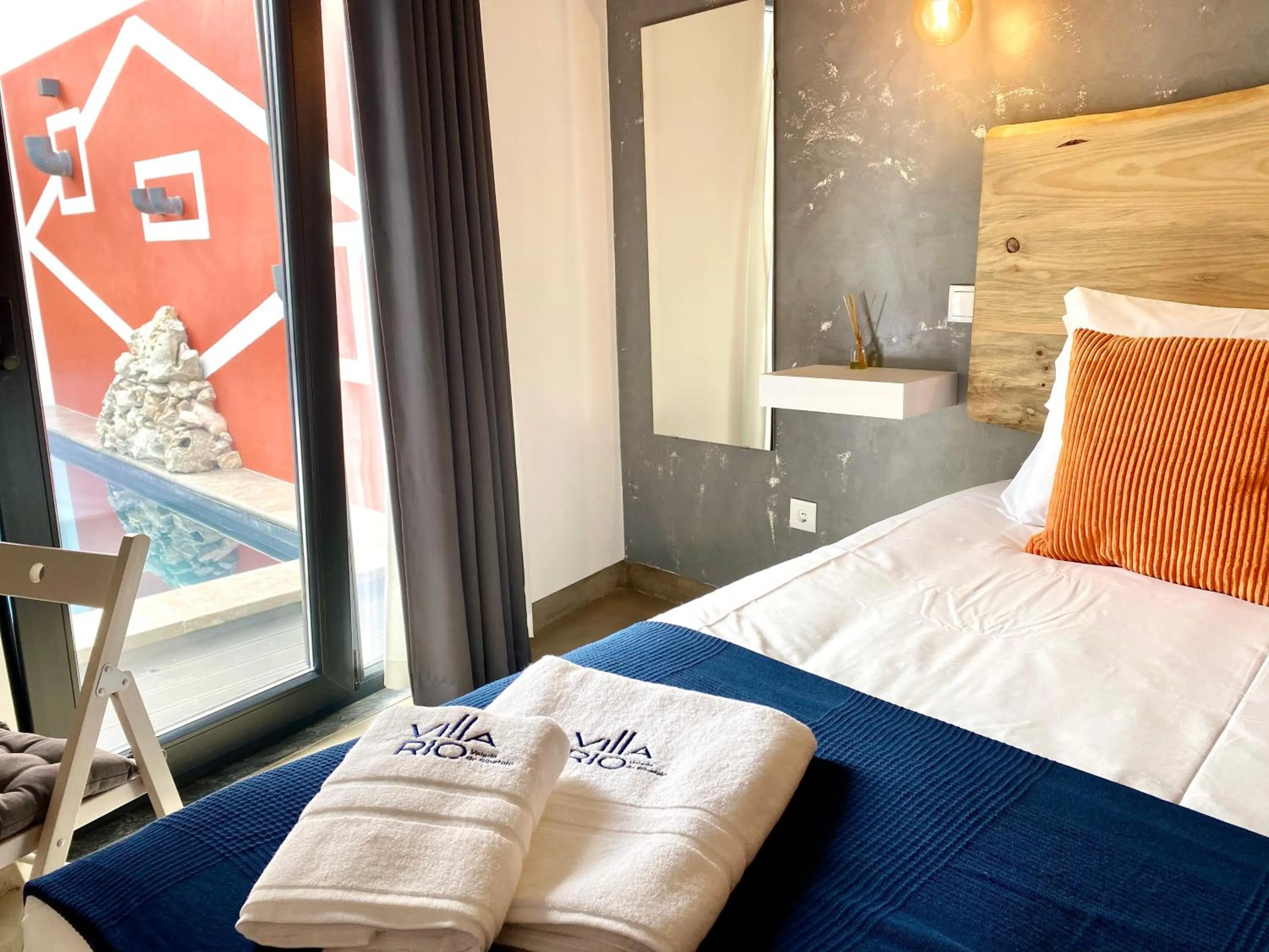 towels, Bed in Villa Rio by Valada Village