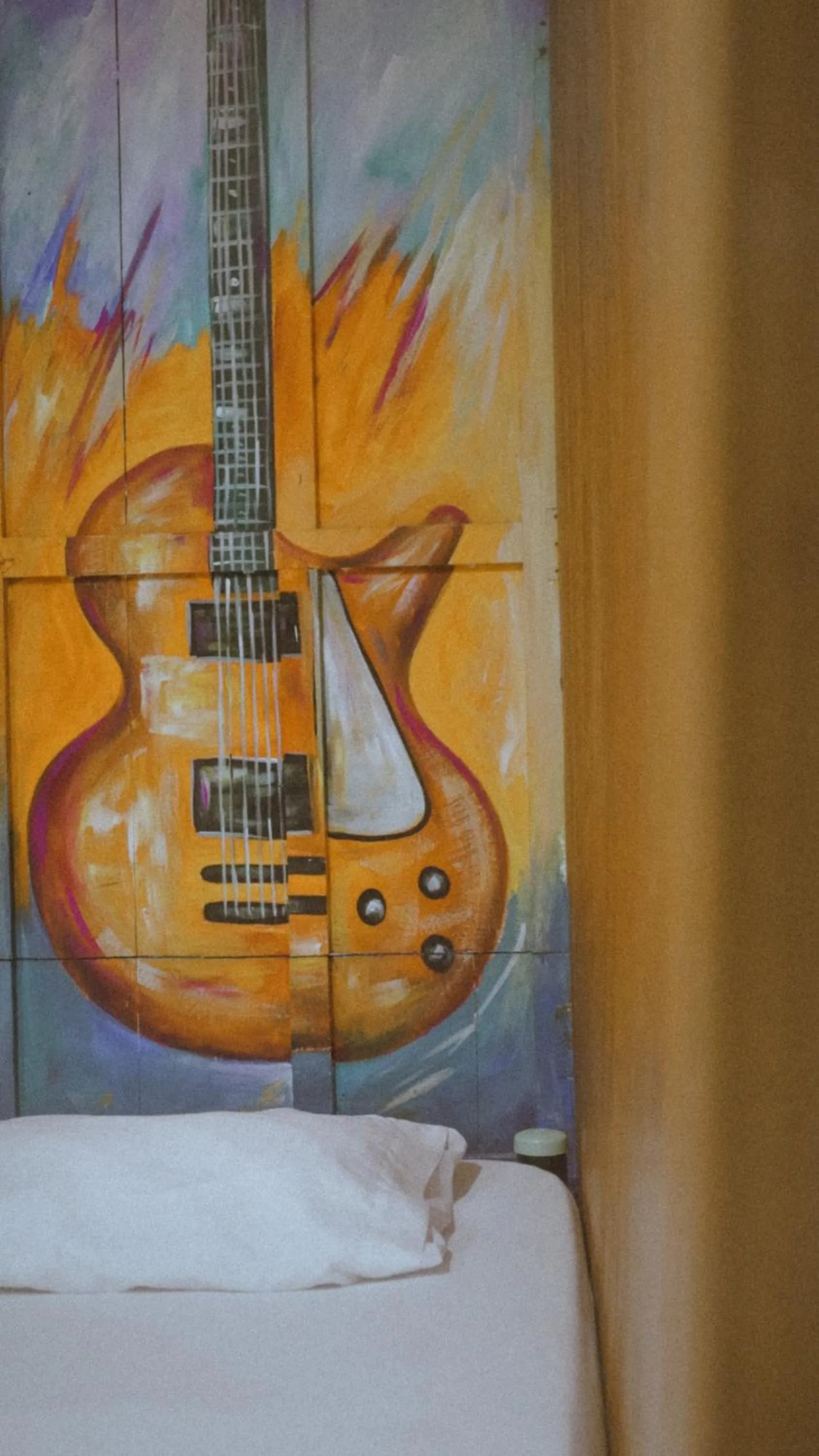 Bed in Hostal Luna Llena Getsemaní