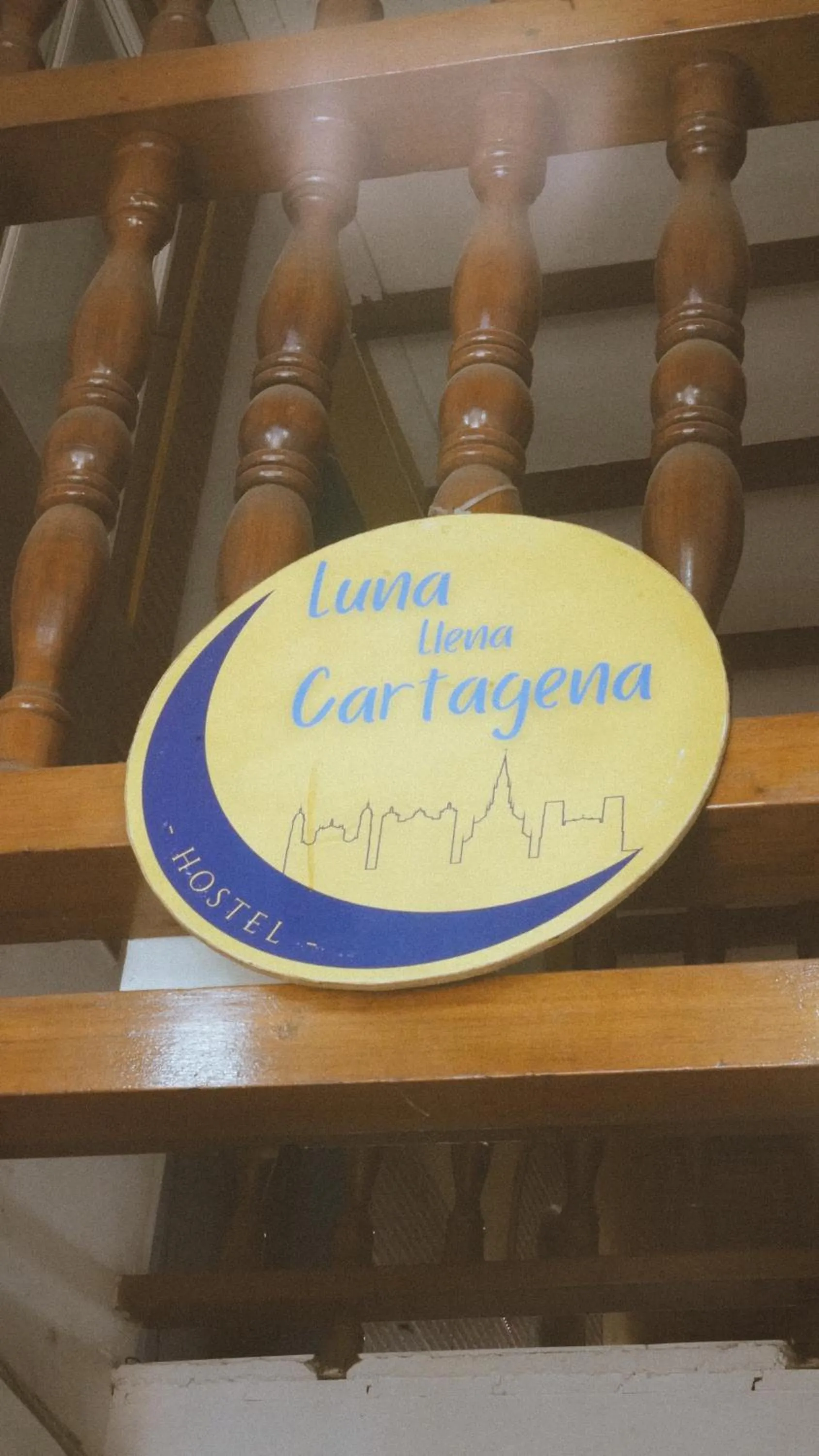 Facade/entrance in Hostal Luna Llena Getsemaní