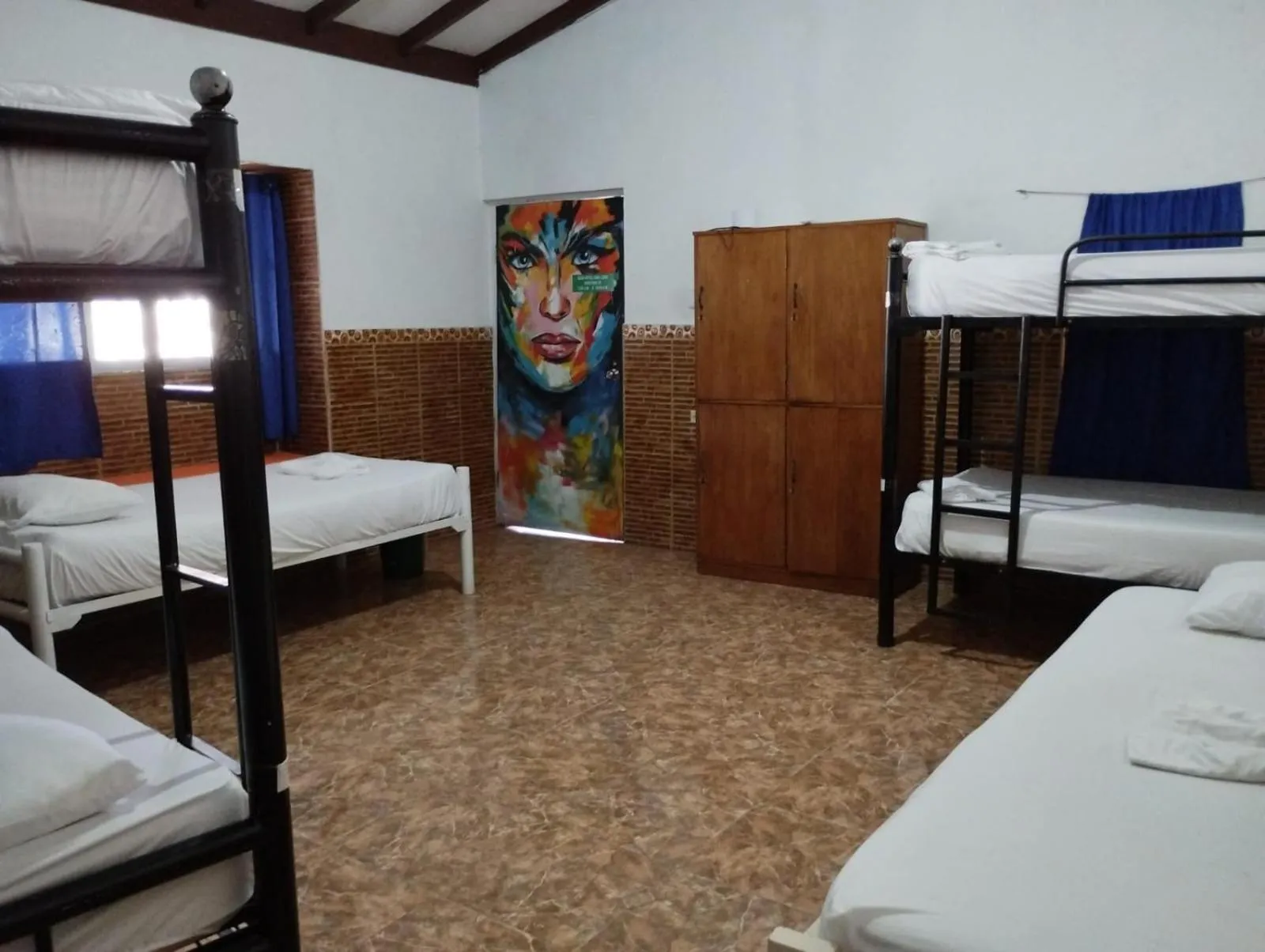 Bed in Hostal Luna Llena Getsemaní