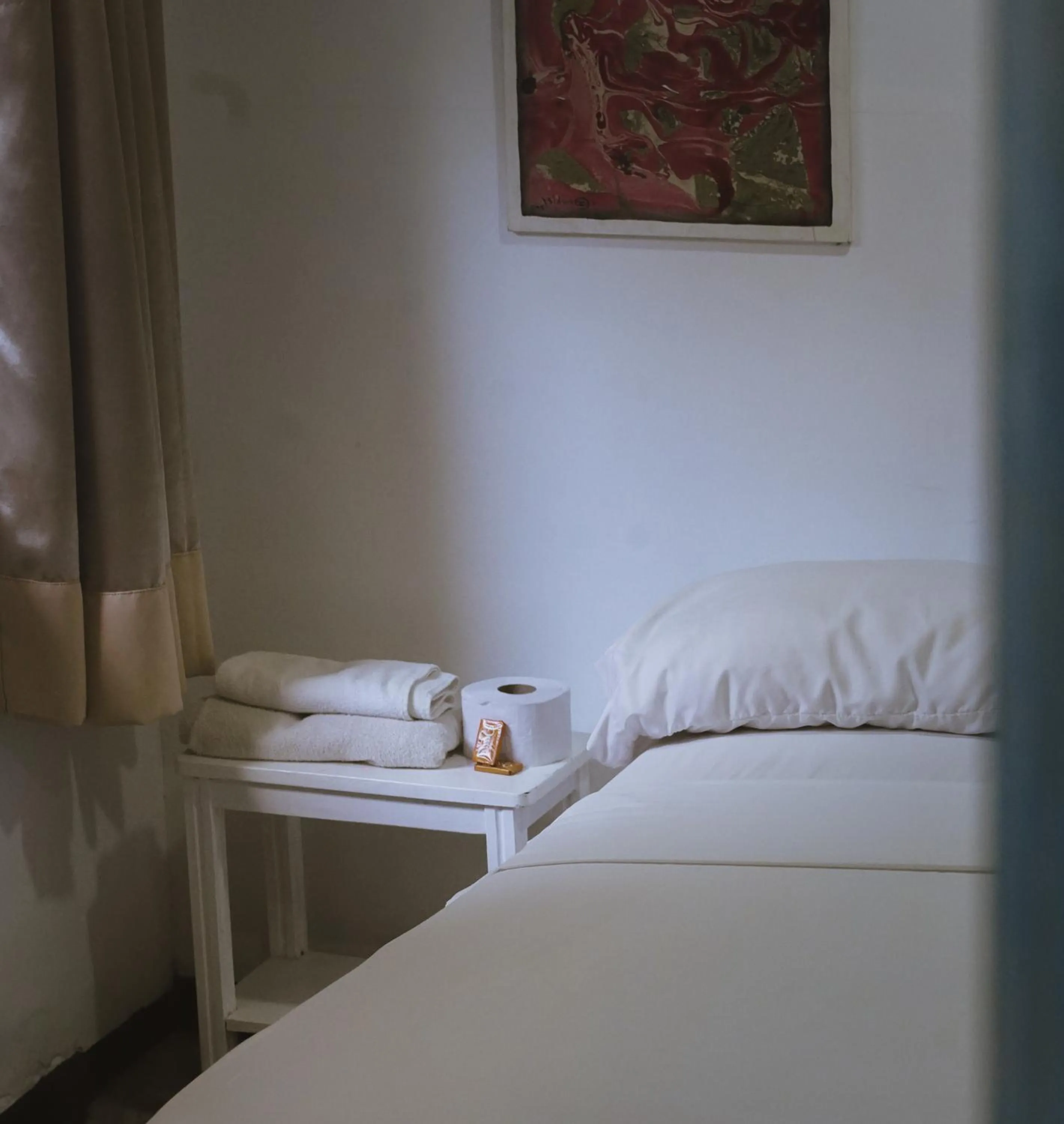 Bed in Hostal Luna Llena Getsemaní