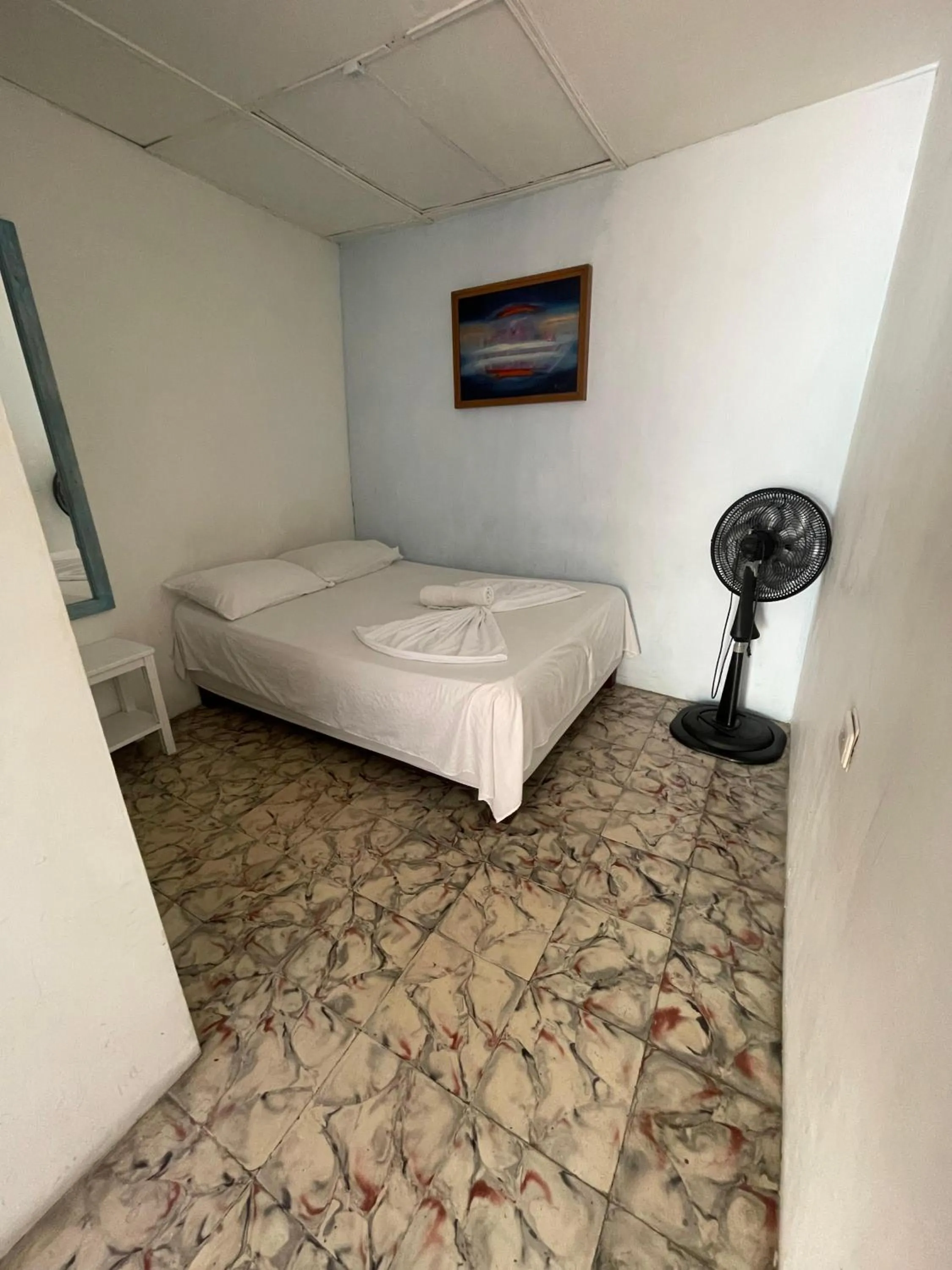 Bed in Hostal Luna Llena Getsemaní