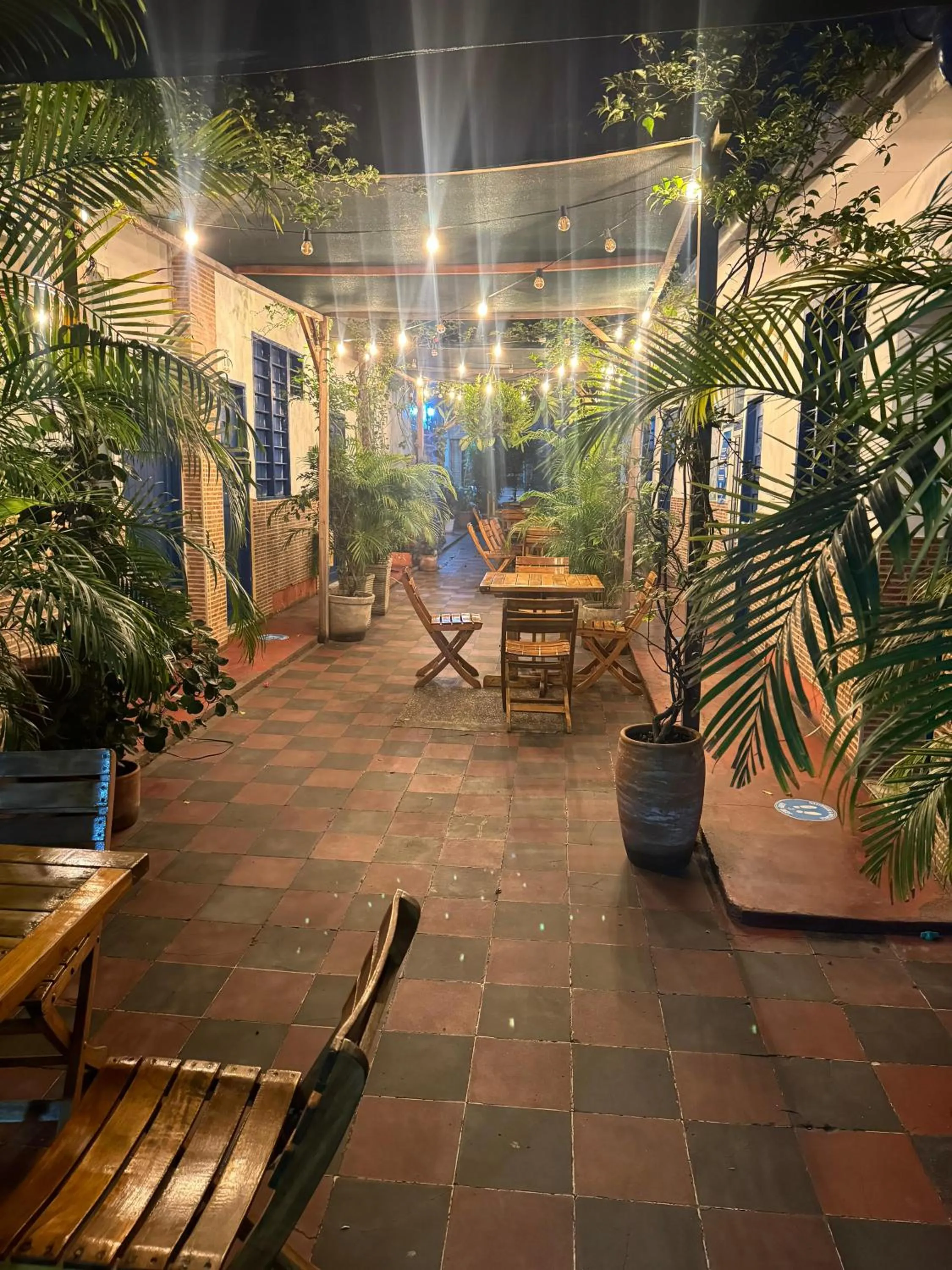 Patio in Hostal Luna Llena Getsemaní