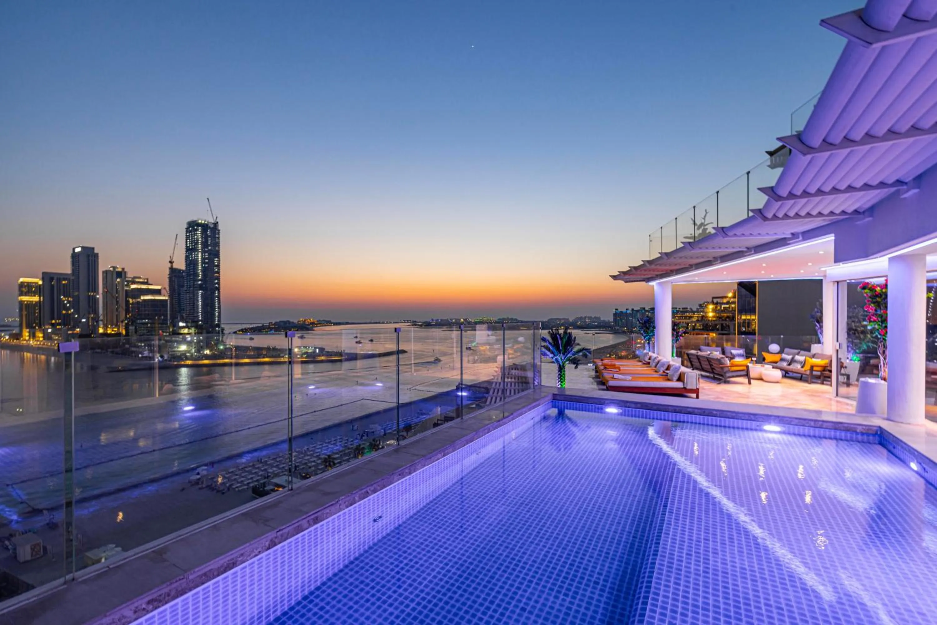 Five Palm Luxury Penthouse Full Marina View & Private Pool