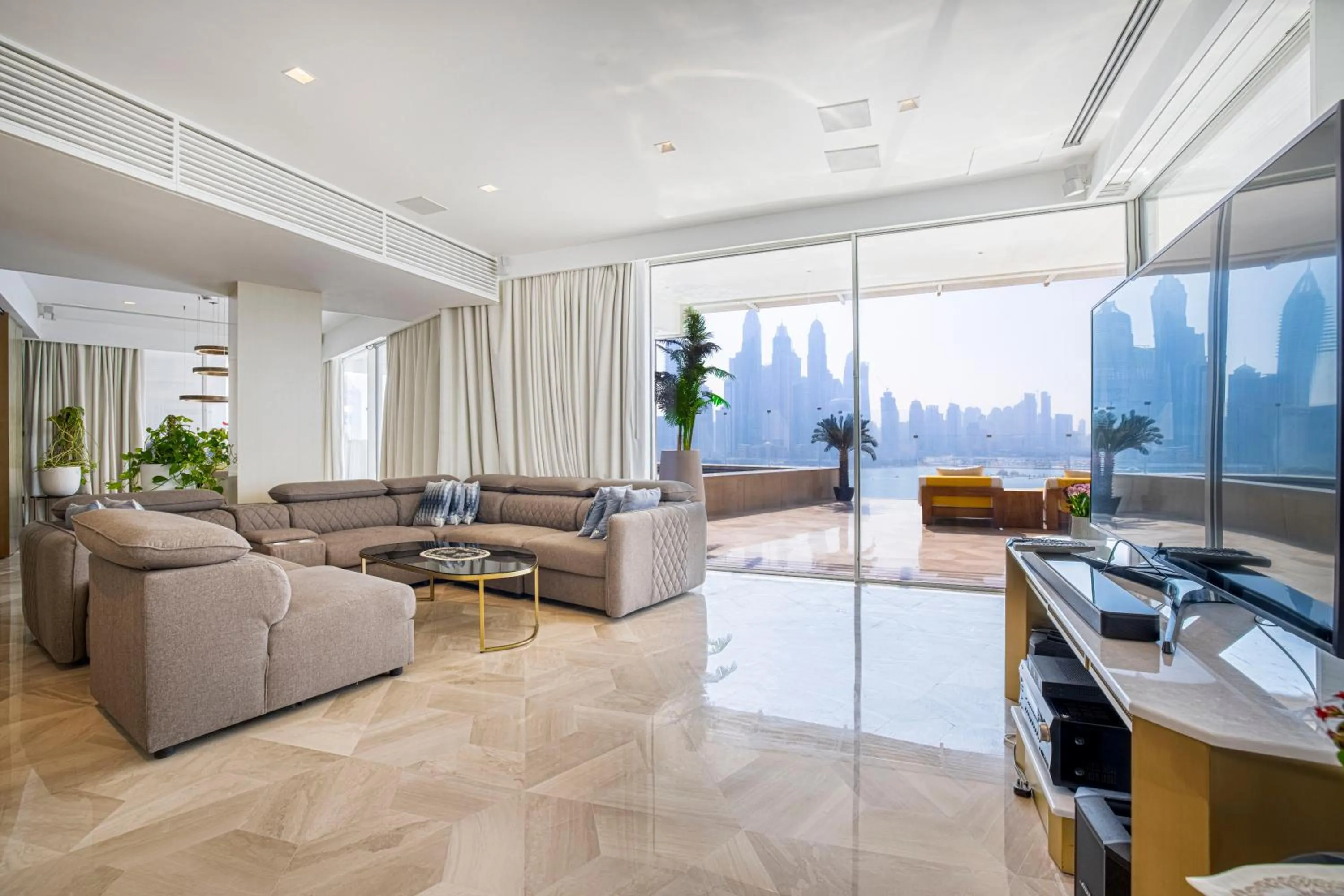 Five Palm Luxury Penthouse Full Marina View & Private Pool