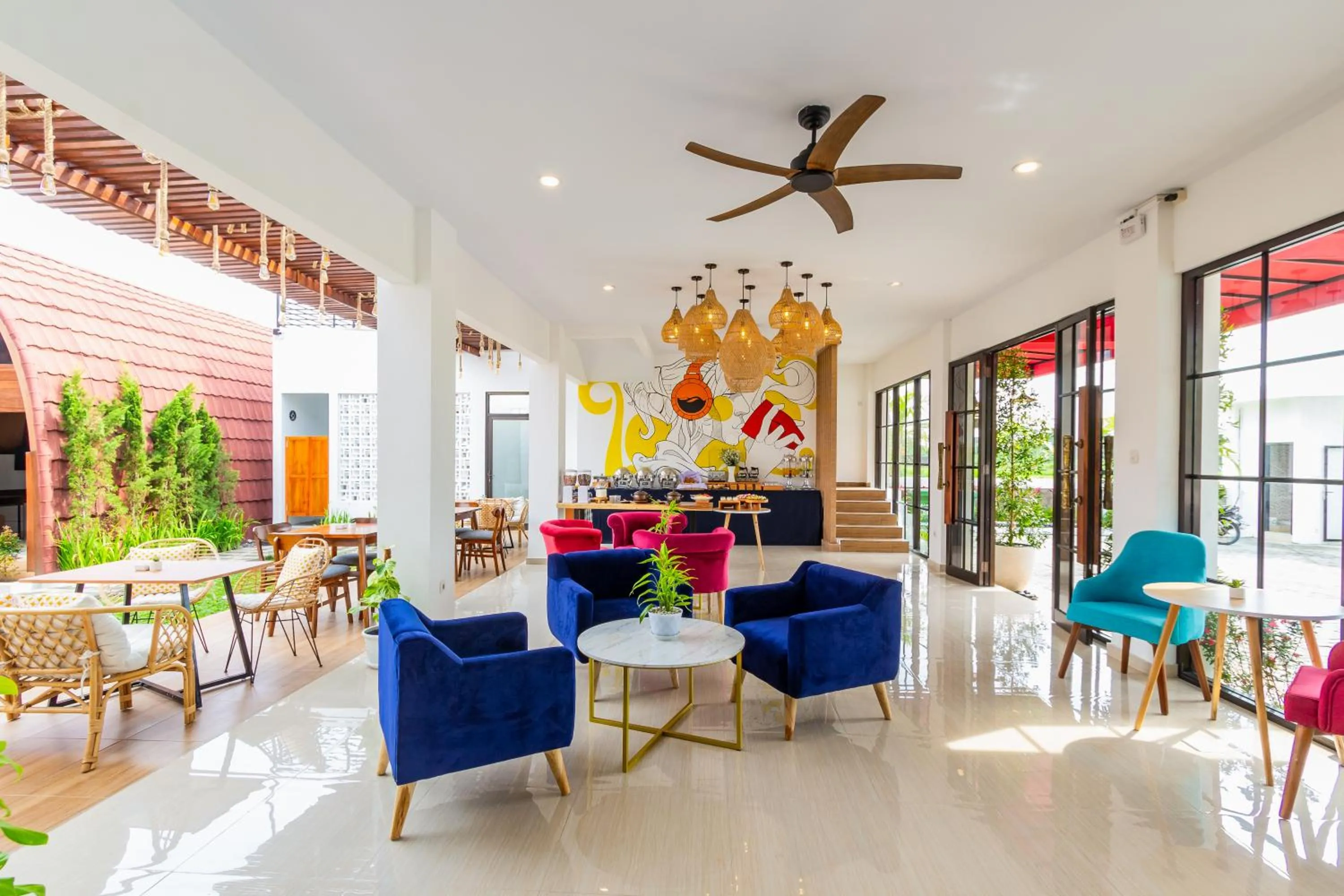 Lounge or bar in Omah Lumbung Yogyakarta