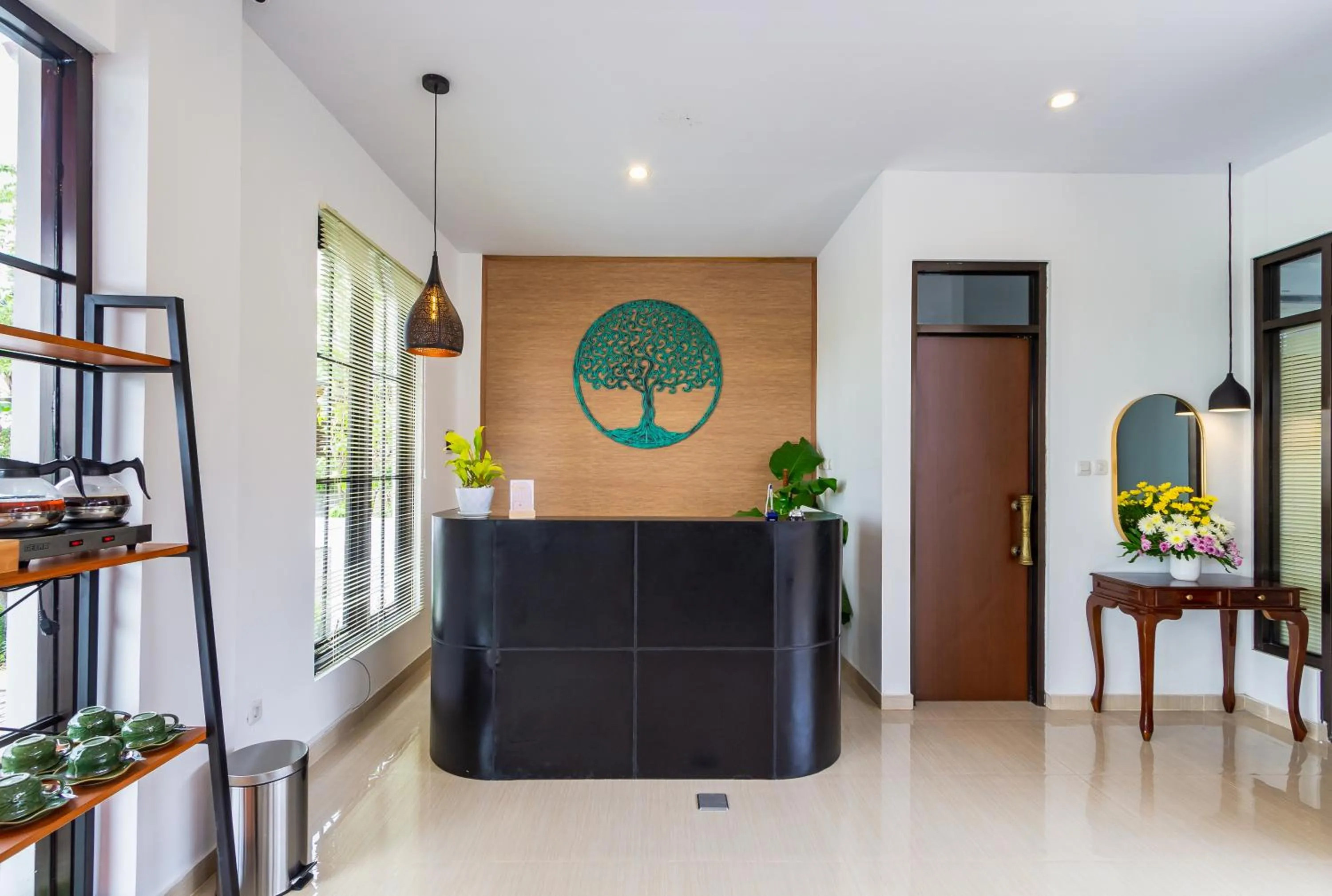 Lobby or reception in Omah Lumbung Yogyakarta