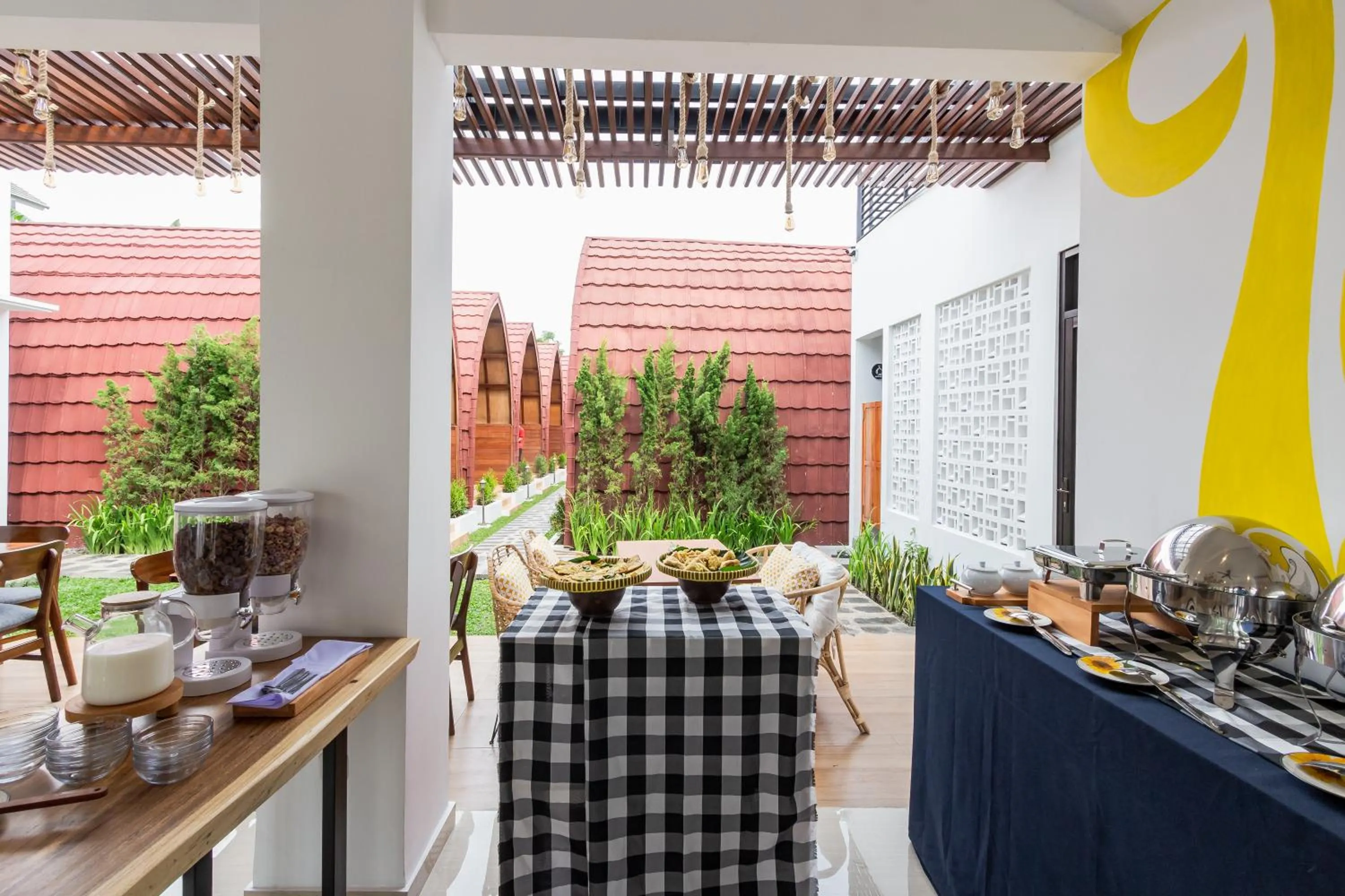 Restaurant/places to eat in Omah Lumbung Yogyakarta