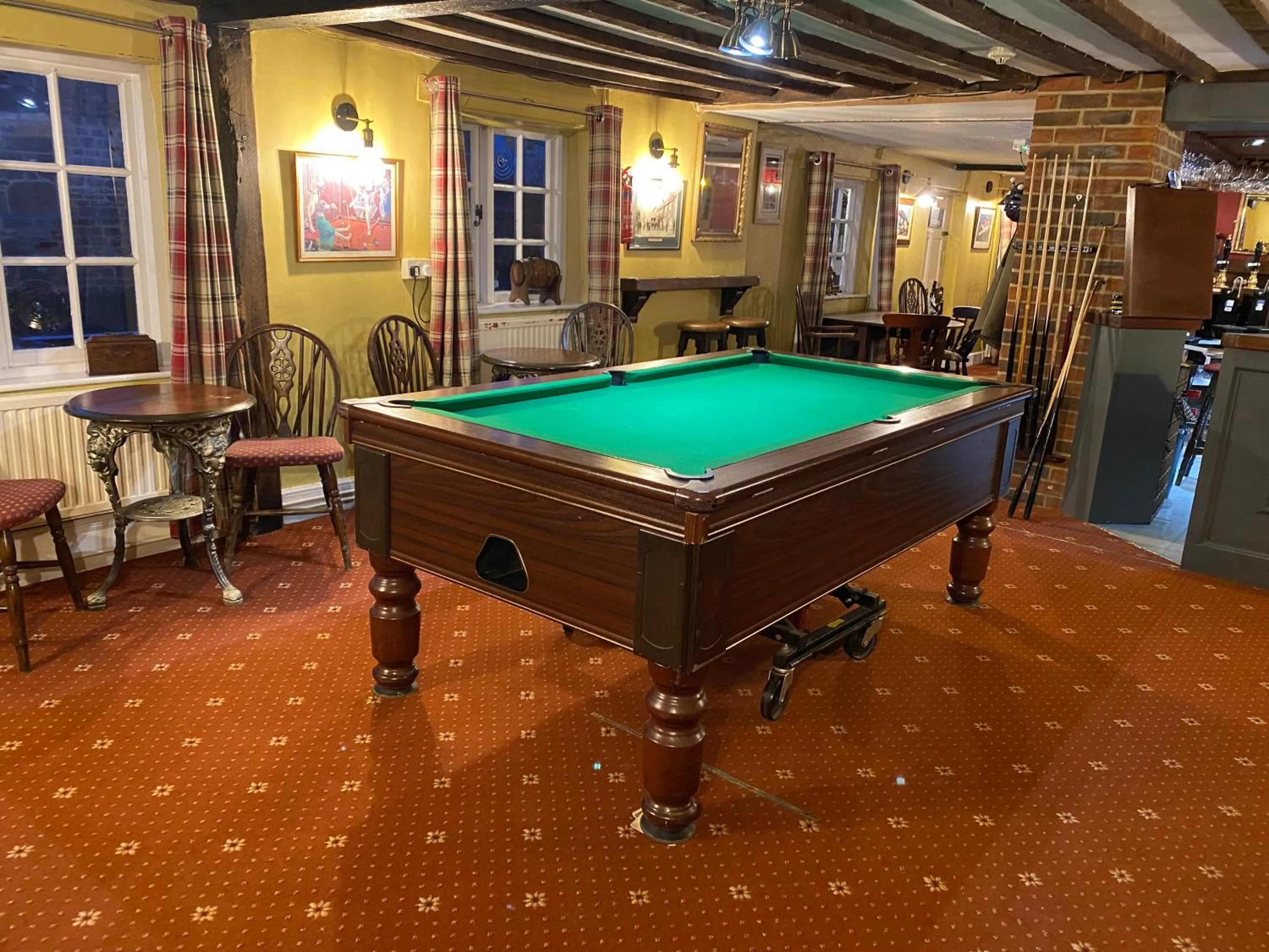 Game Room in The Carriers Arms