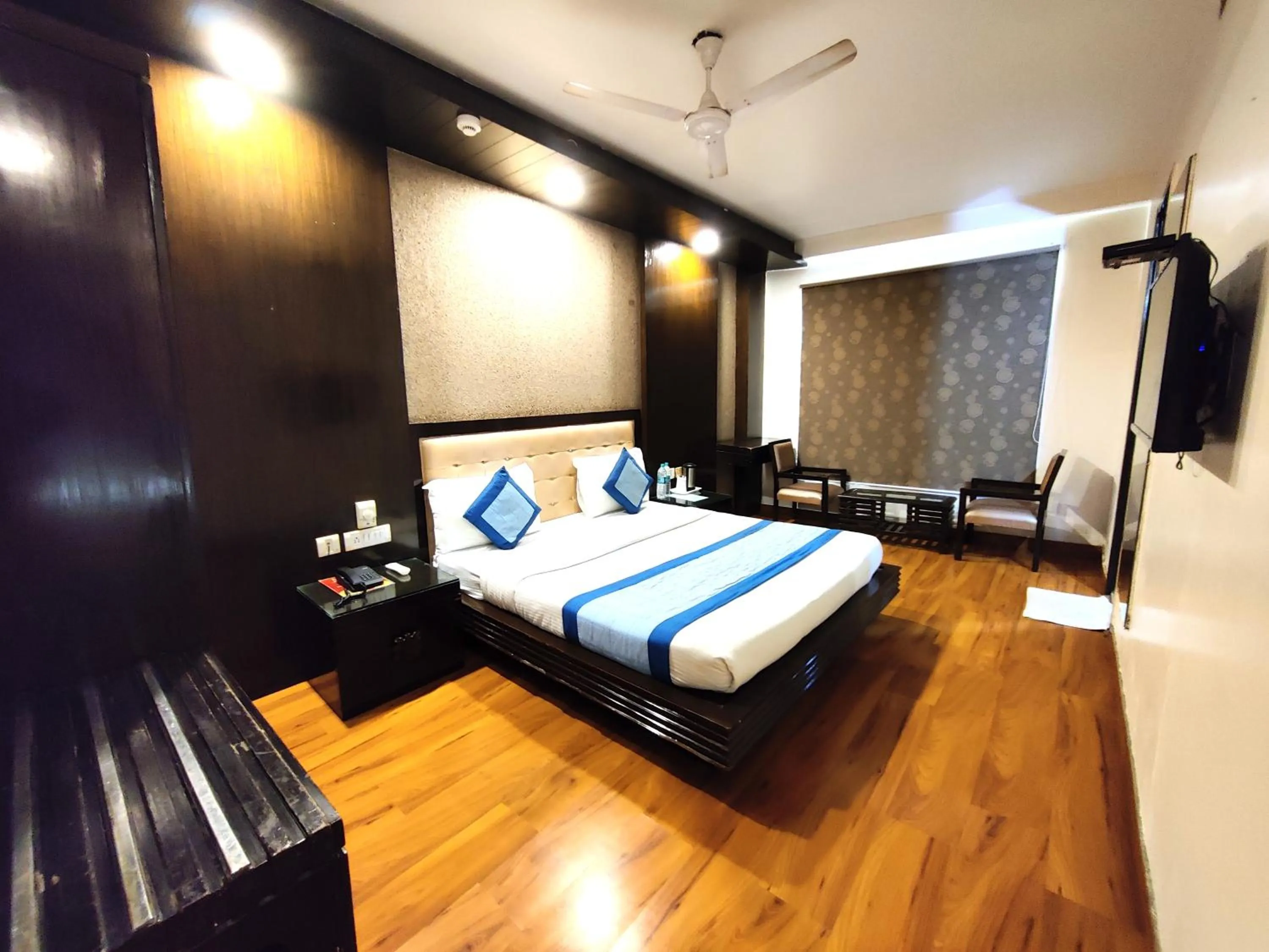 Photo of the whole room, Bed in Hotel Delhi Pride, Karol Bagh