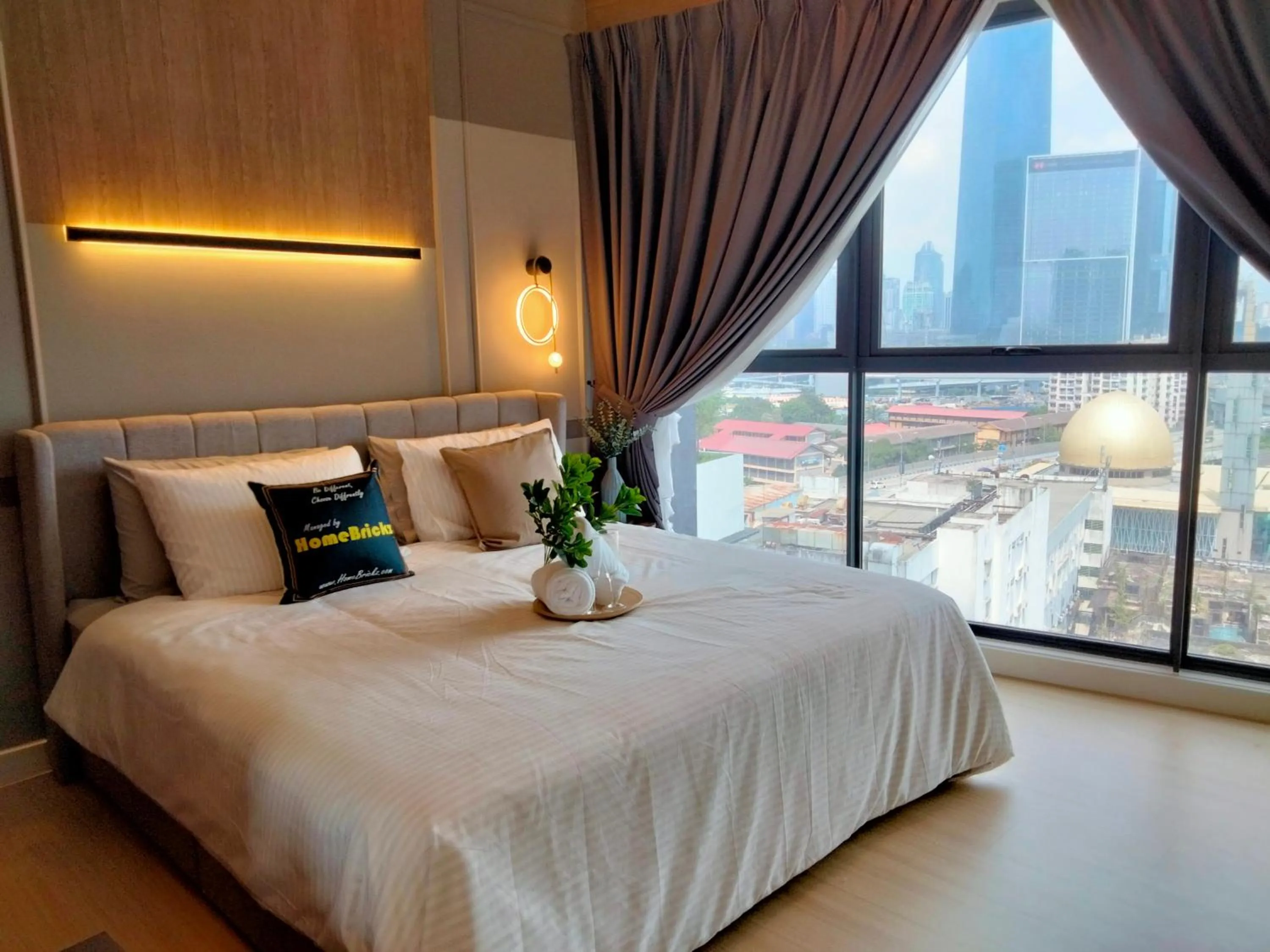 Bed in Continew Residence by HomeBrickz