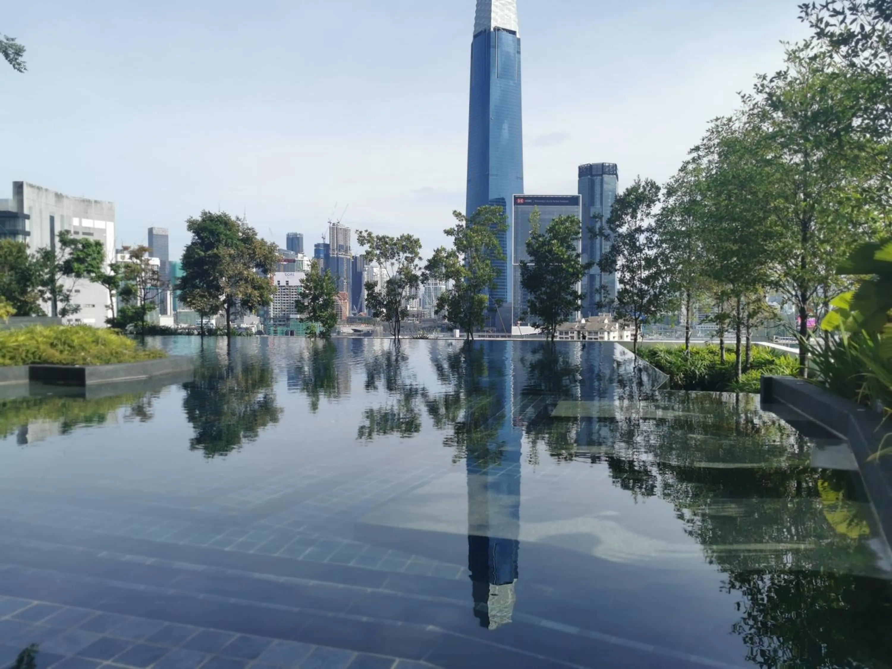 Swimming pool in Continew Residence by HomeBrickz