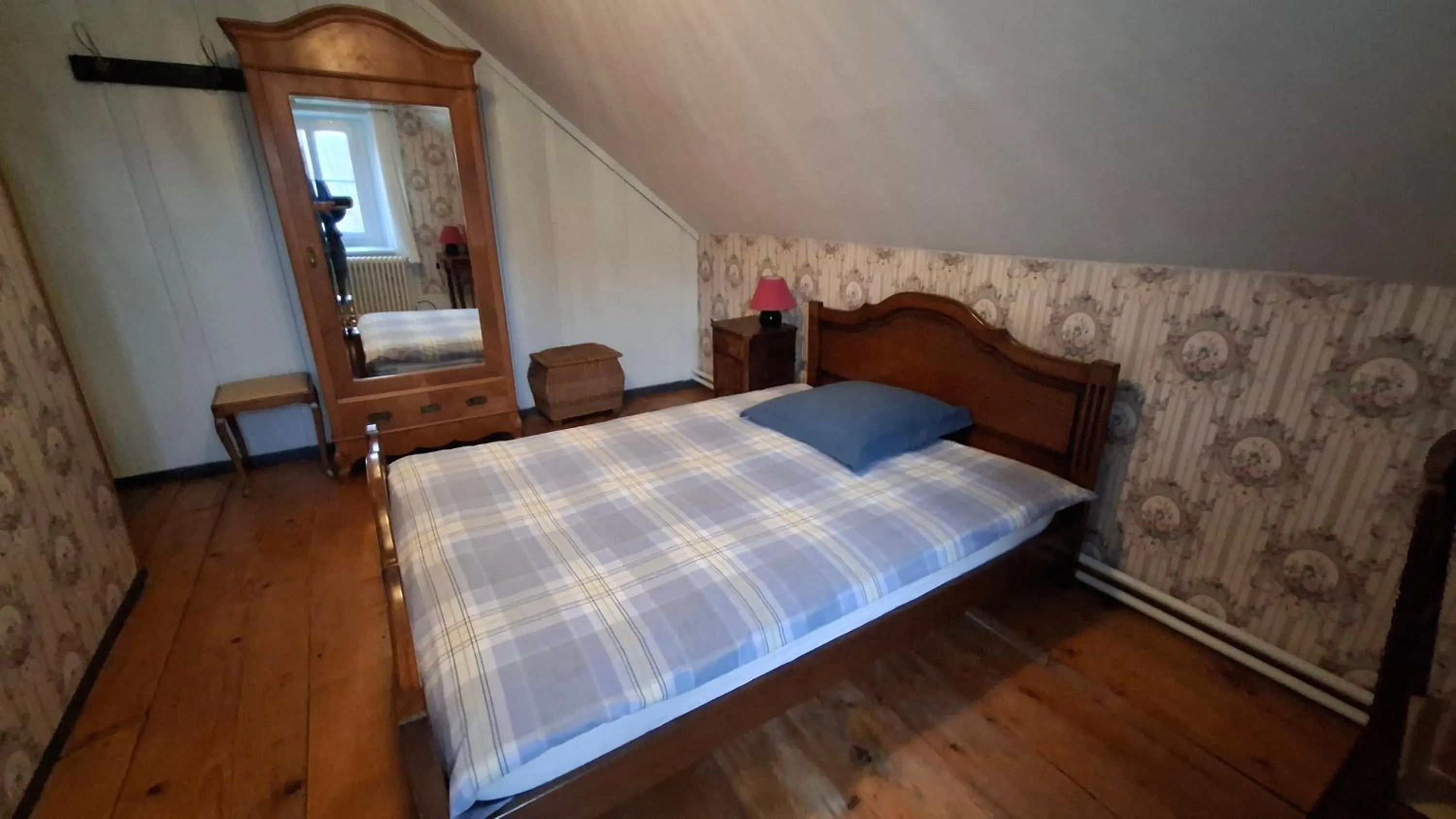 Bed in Hôtel Von Bergen