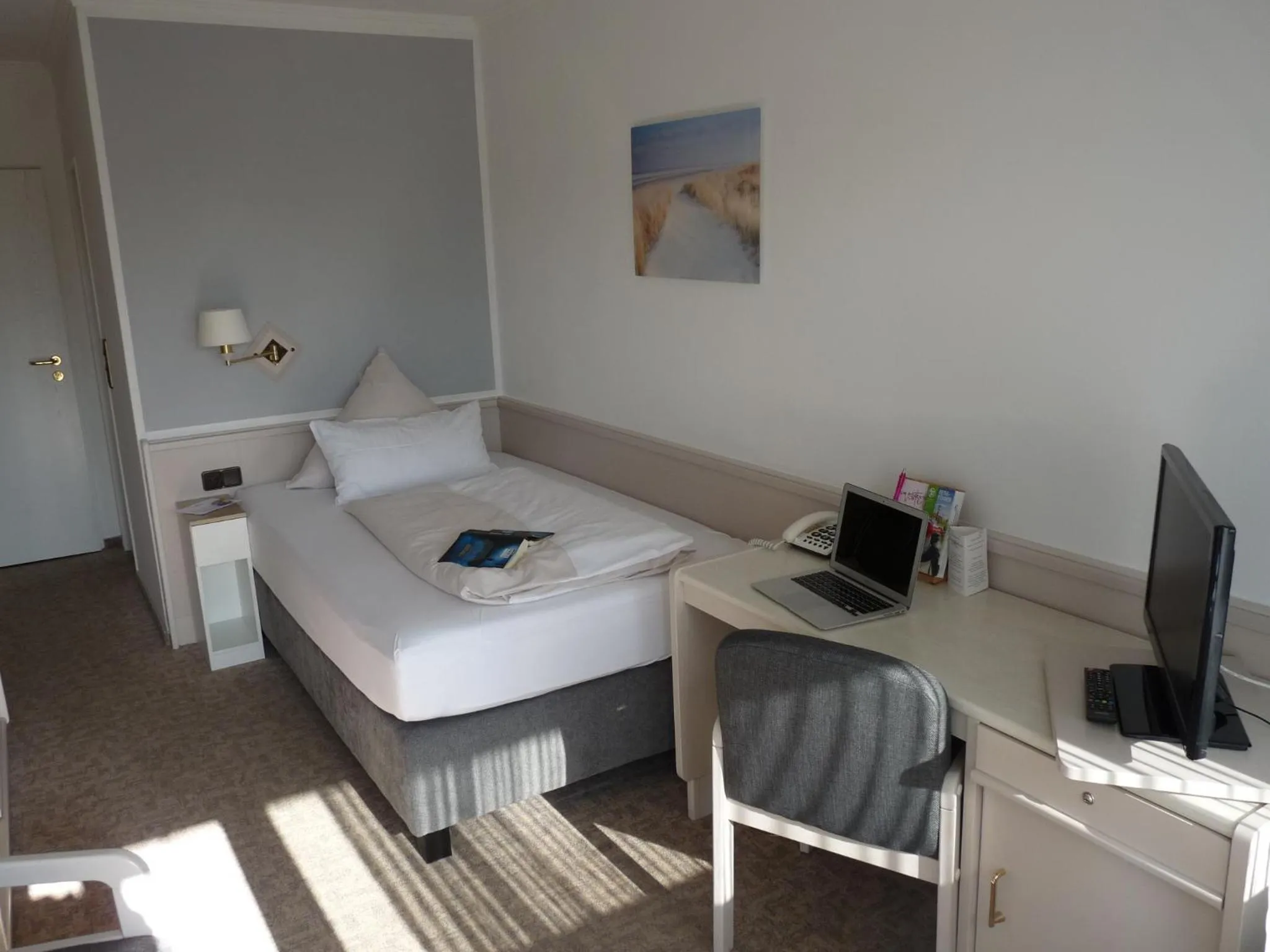 Bed in Hotel zum Rosenteich