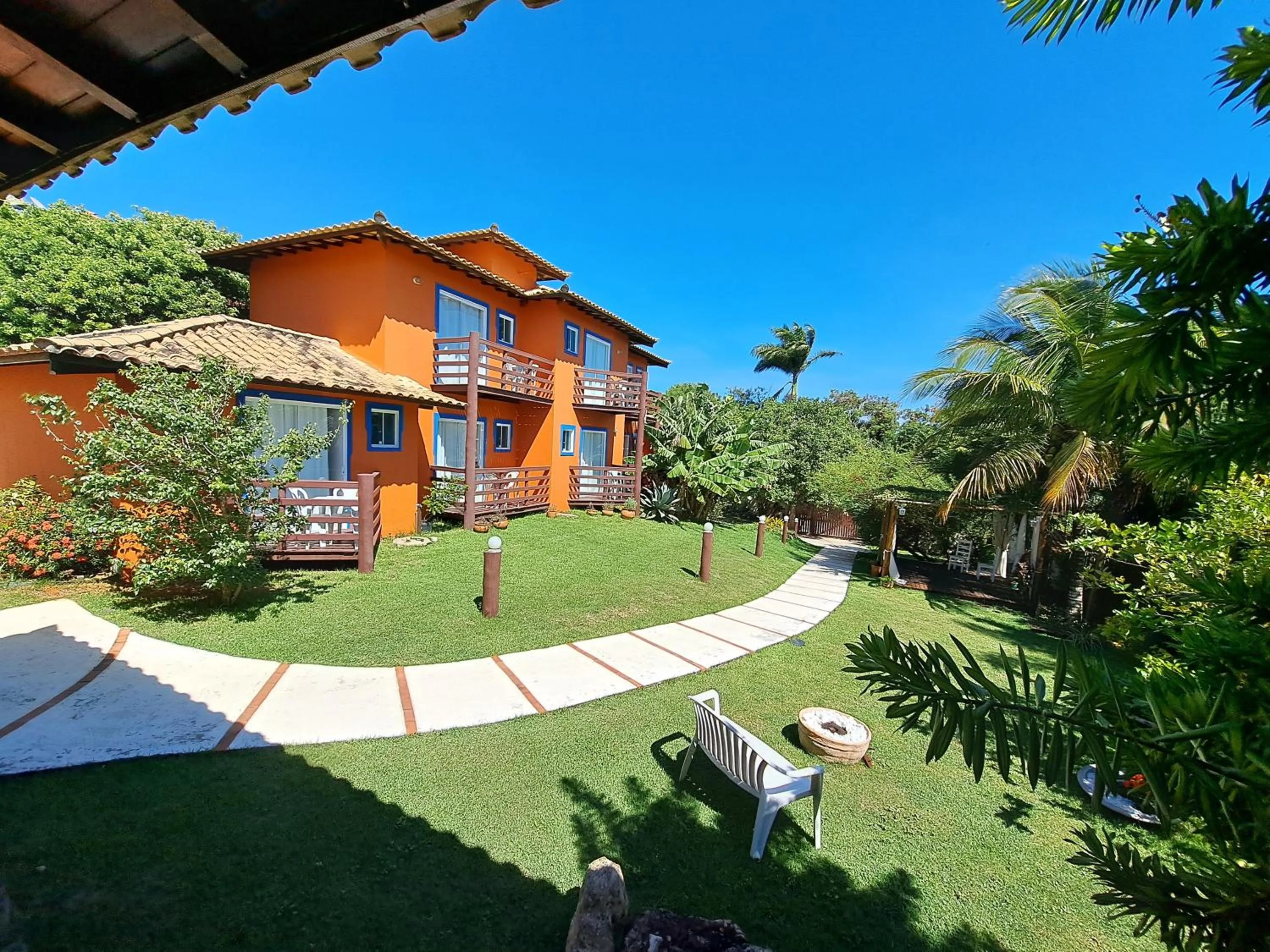 Garden in Hotel Liberdade Búzios