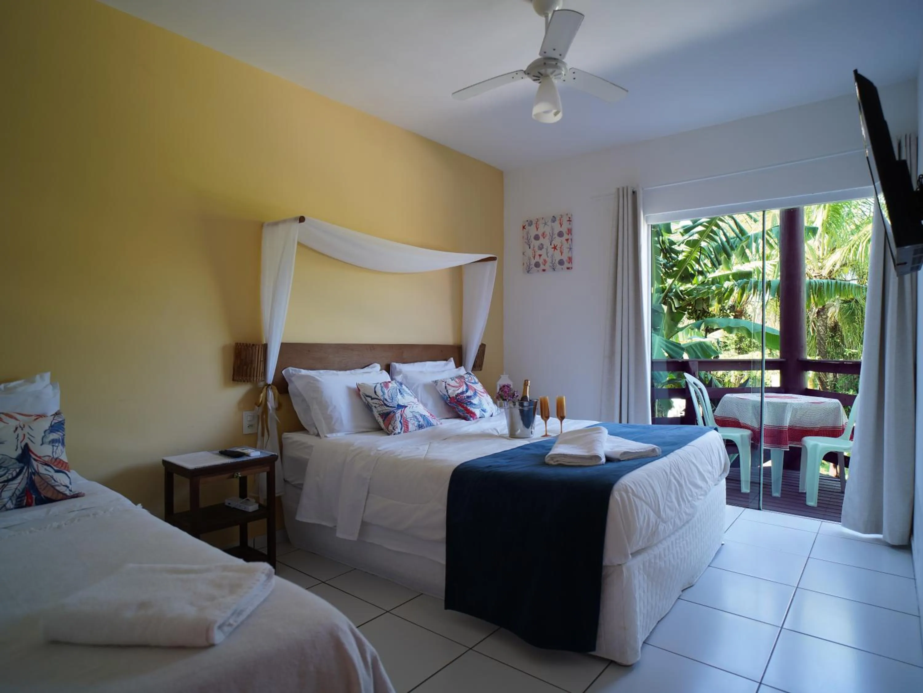 Bed in Hotel Liberdade Búzios