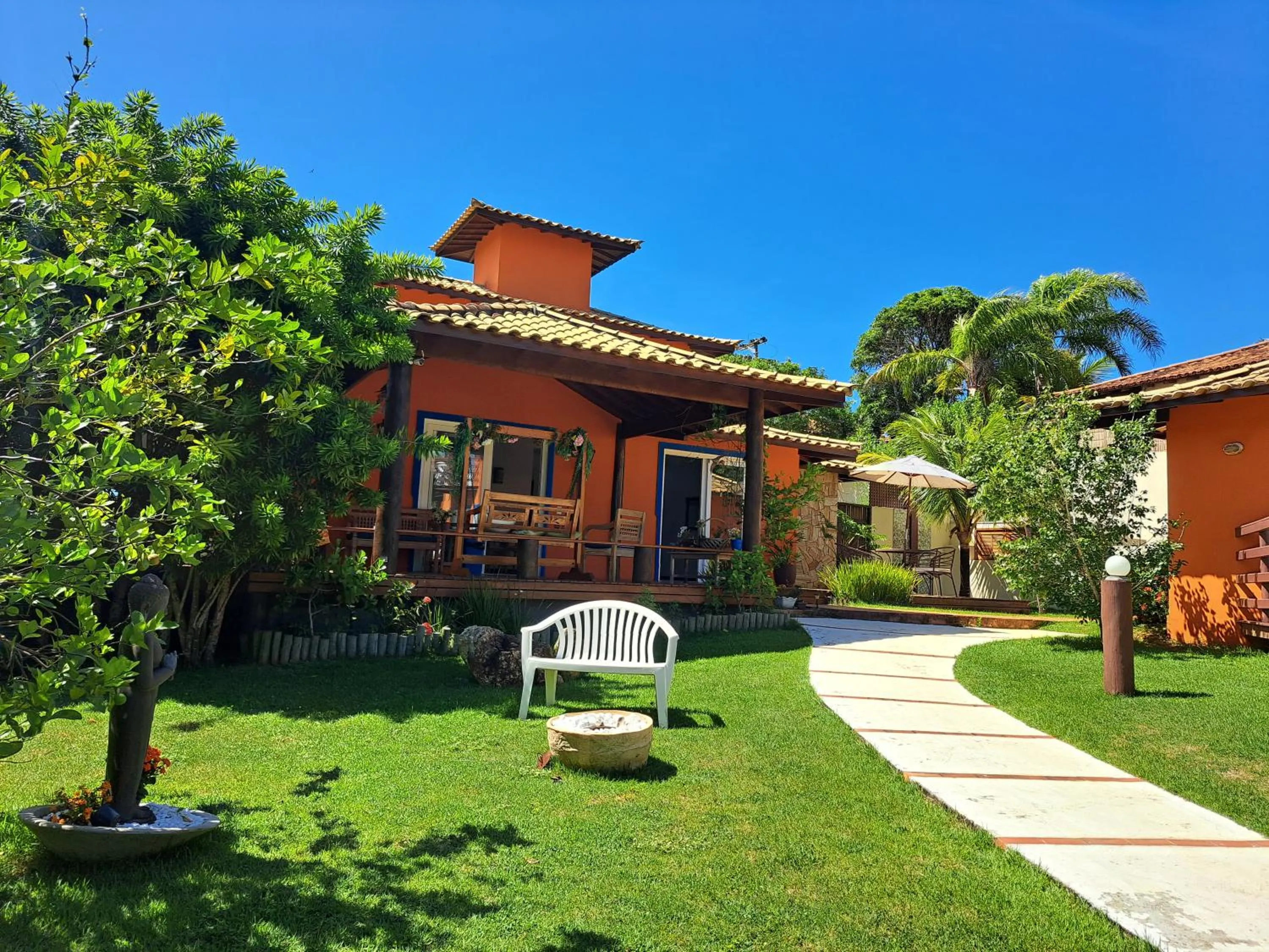 Garden in Hotel Liberdade Búzios