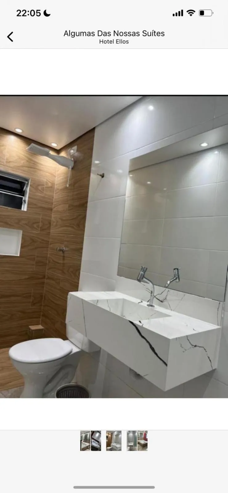 Bathroom in Hotel Ellos