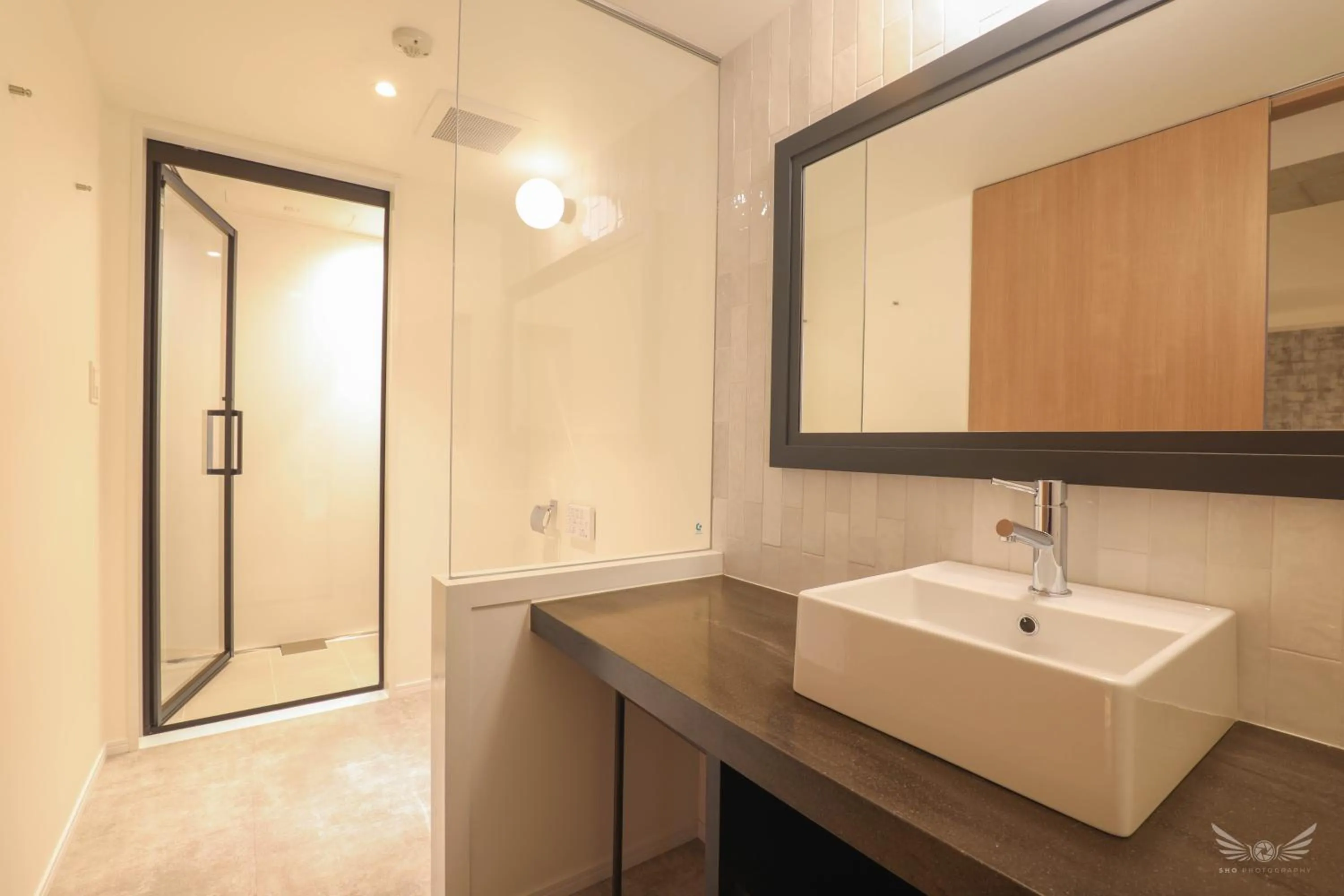 Bathroom in FFFFFF Hotel エフホテル