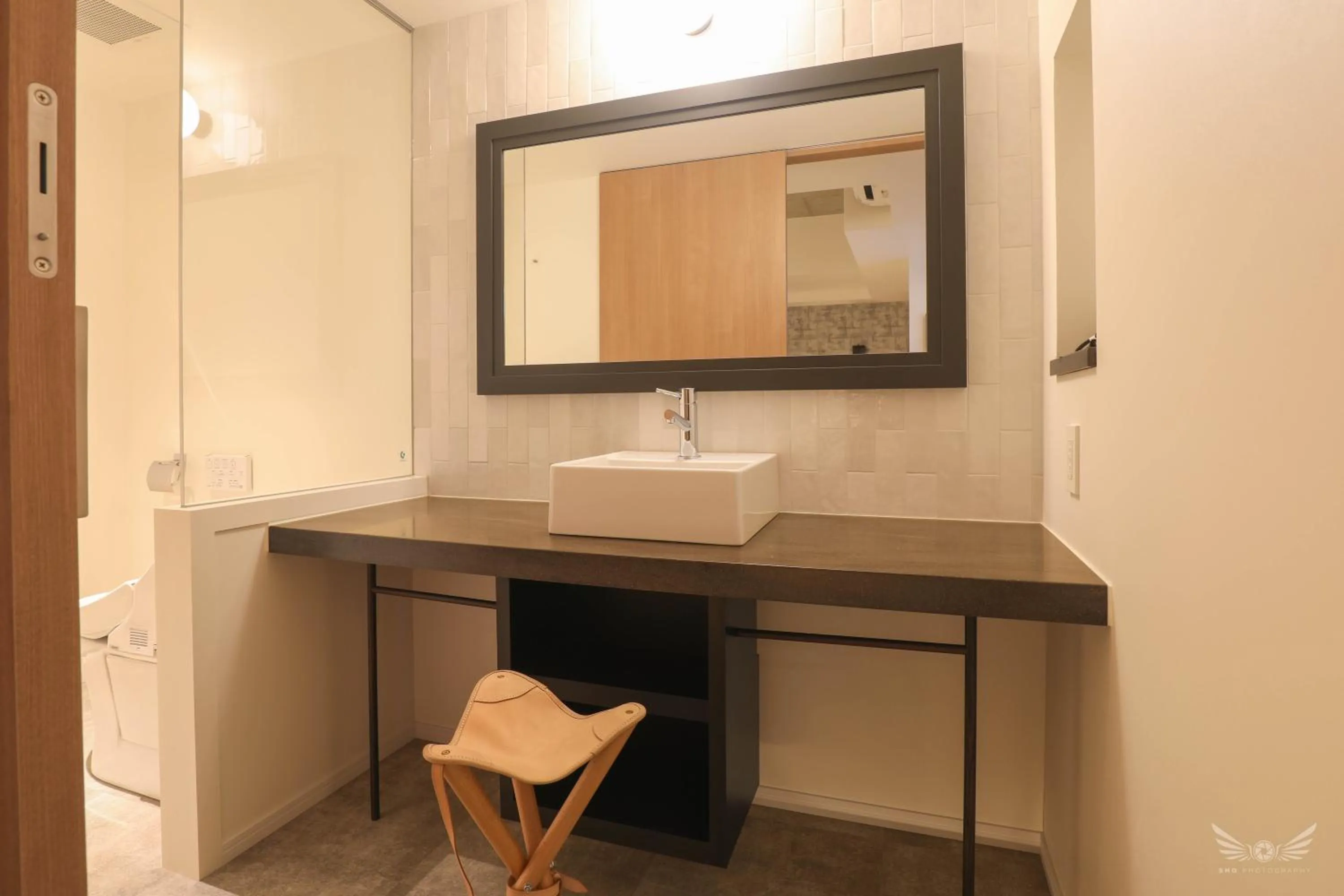 Bathroom in FFFFFF Hotel エフホテル