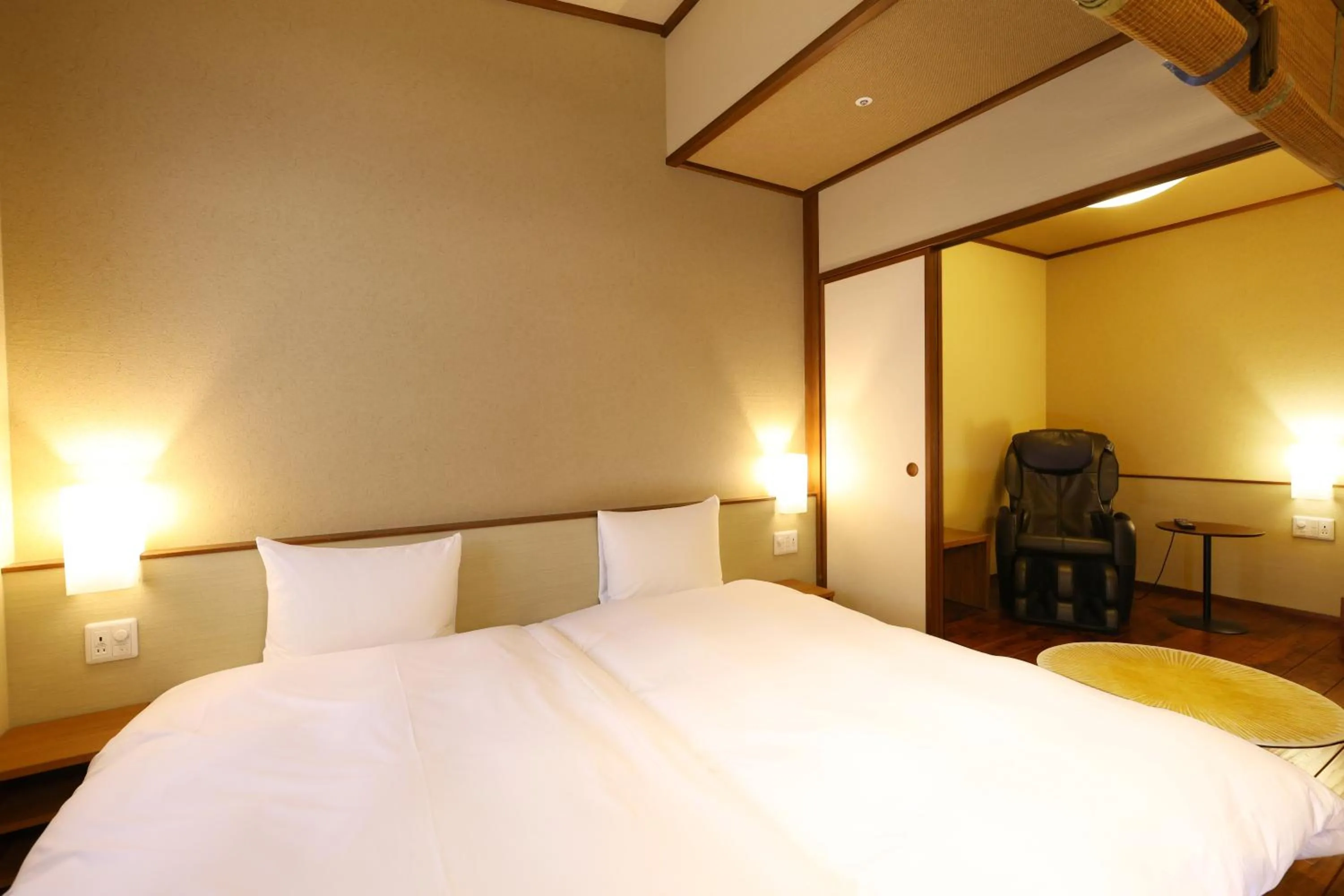 Bed in Inishie no Yado Keiun