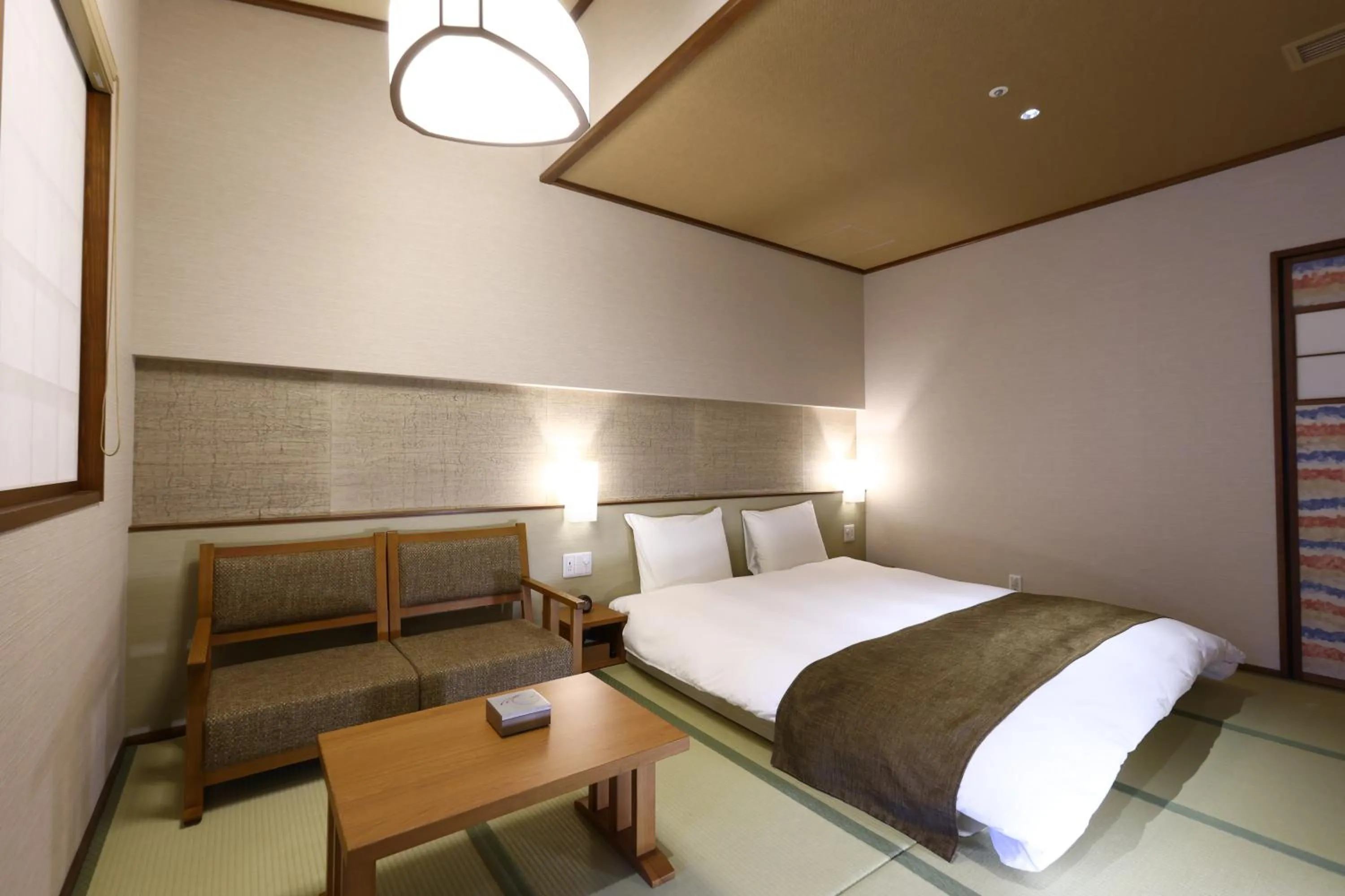 Photo of the whole room, Bed in Inishie no Yado Keiun