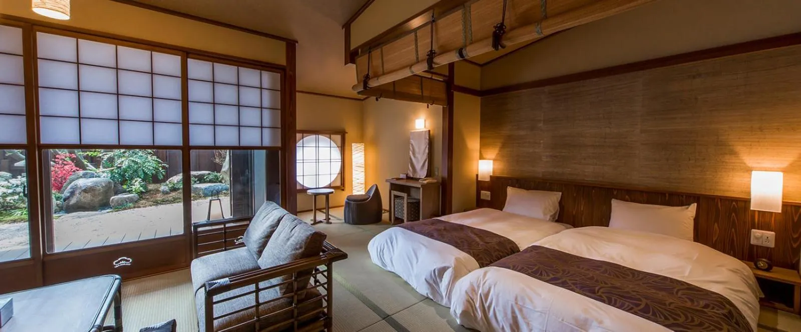 Bed in Inishie no Yado Keiun