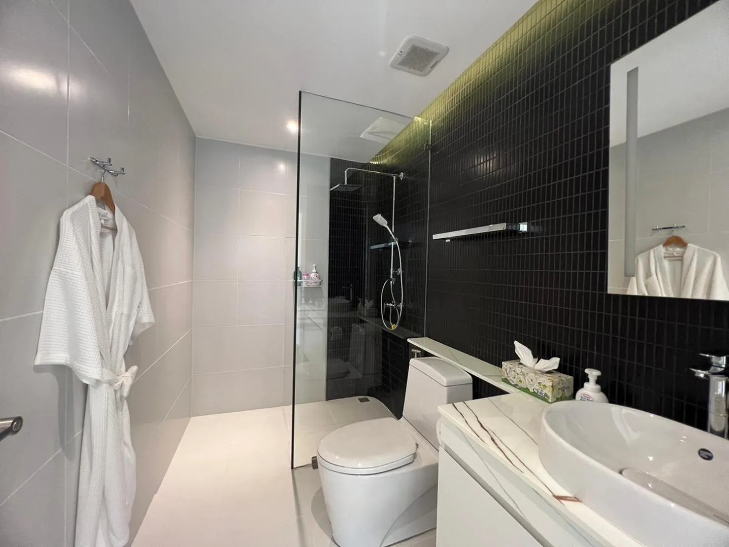 Bathroom in ทิพย์วาริน รีสอร์ท เขาใหญ่