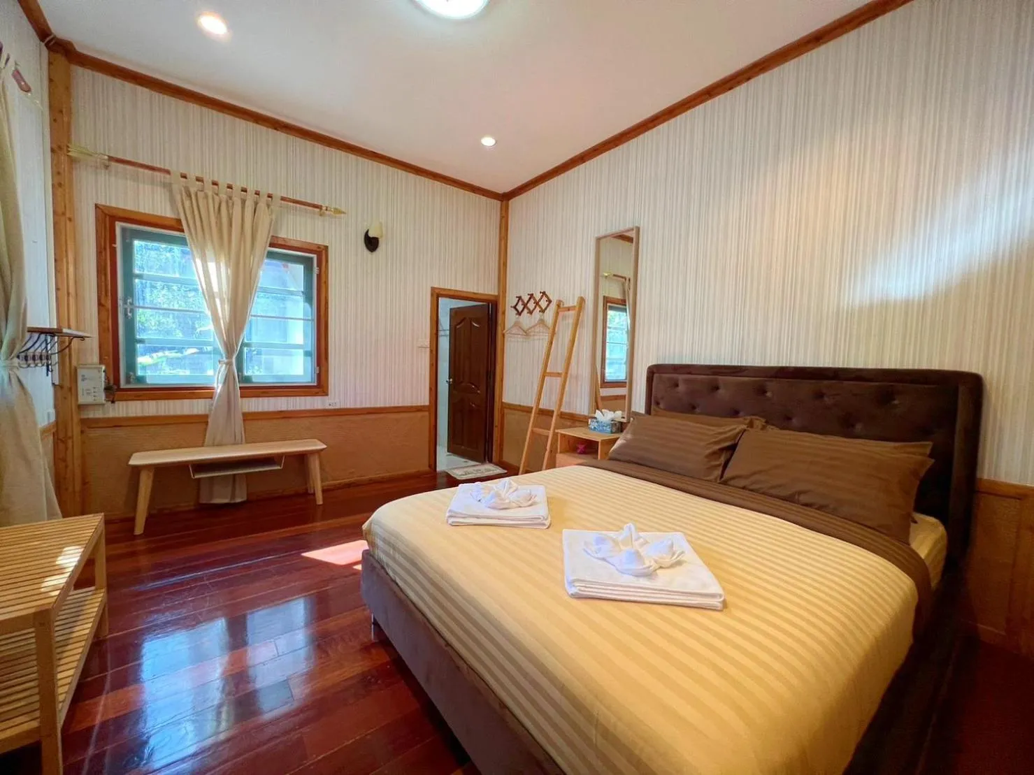 Bedroom, Bed in ทิพย์วาริน รีสอร์ท เขาใหญ่