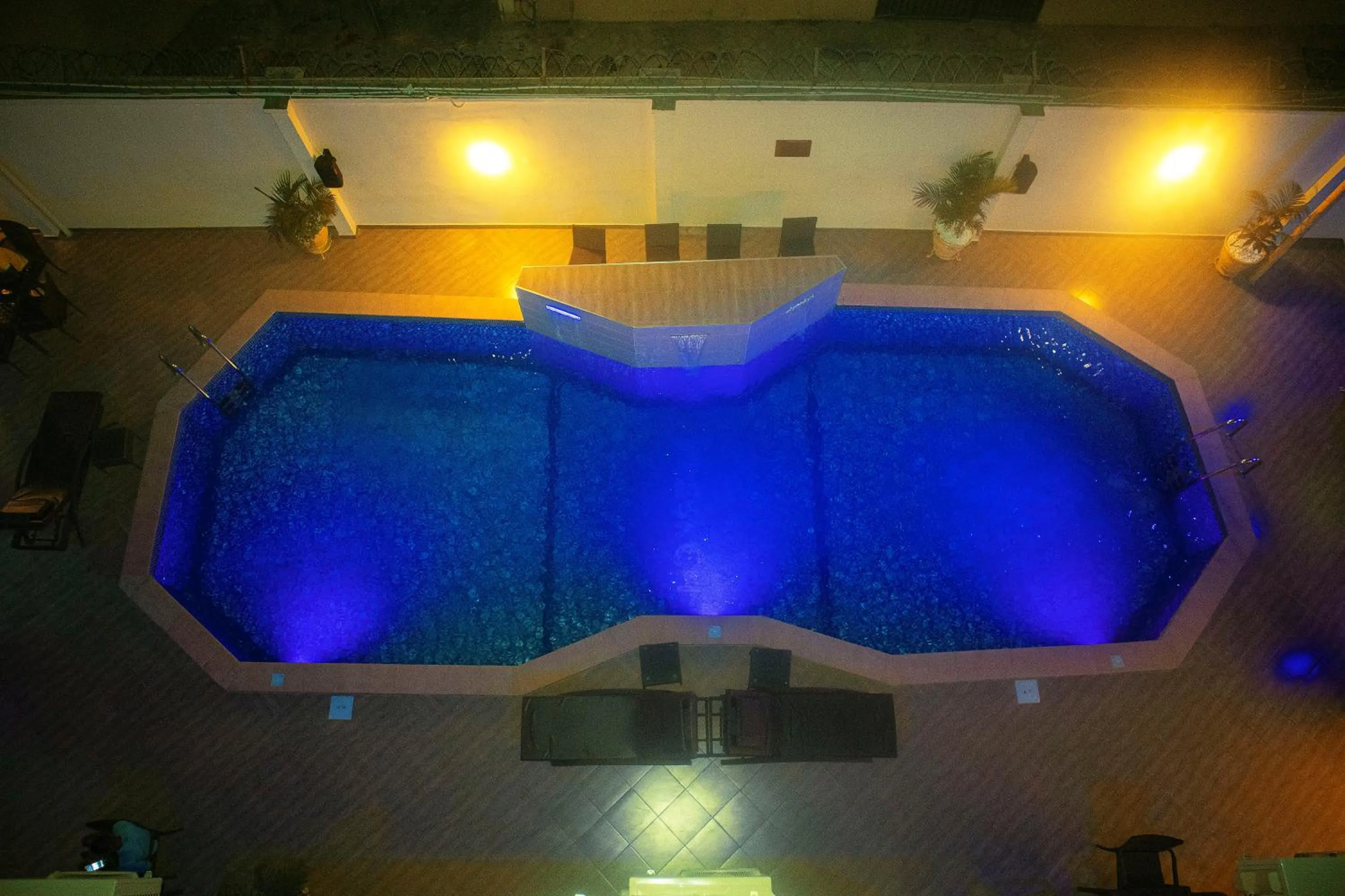 Swimming pool in Presken Hotel Fajodd-4, Allen, Ikeja, Lagos