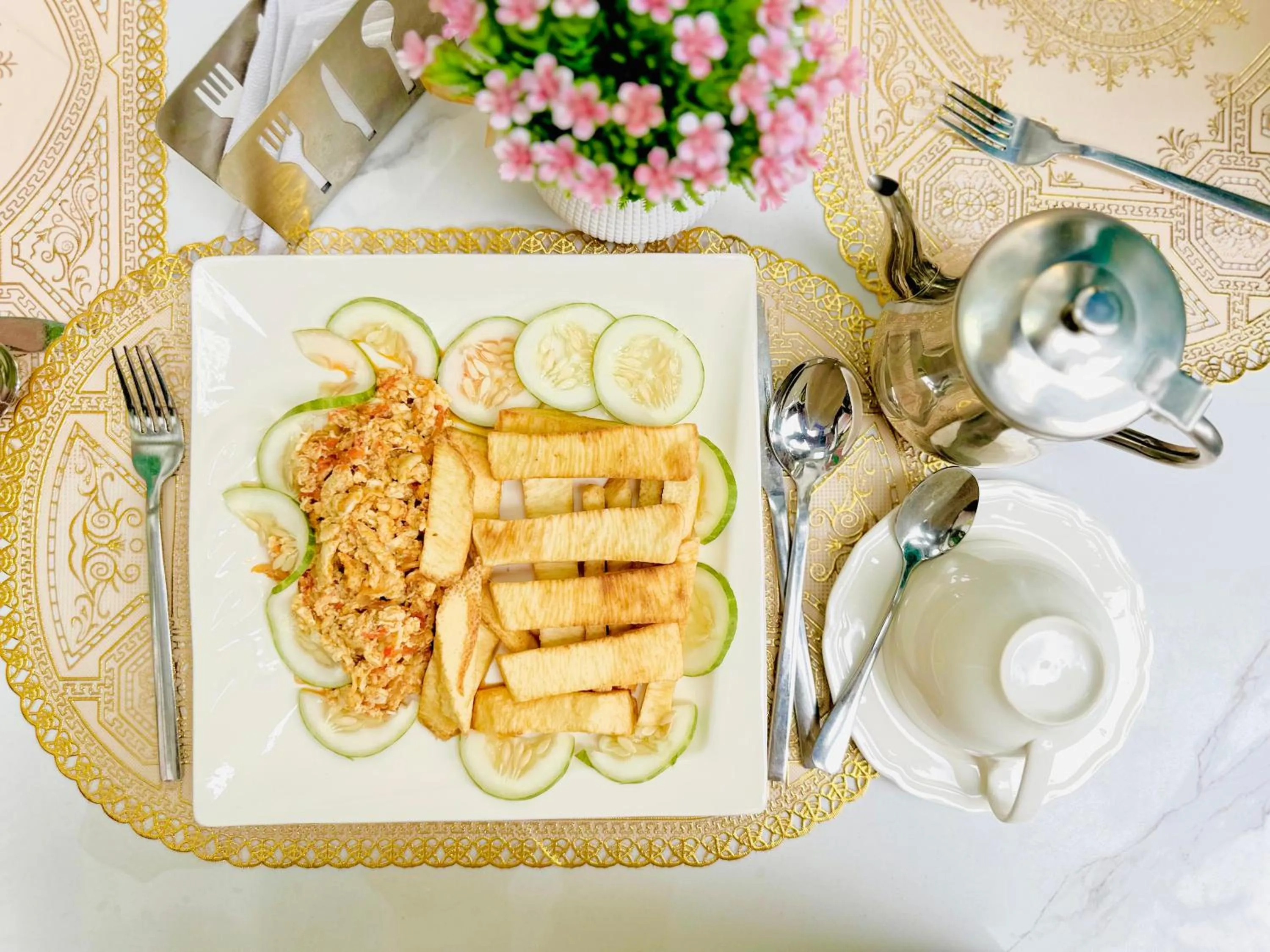 Breakfast in Presken Hotel Fajodd-4, Allen, Ikeja, Lagos