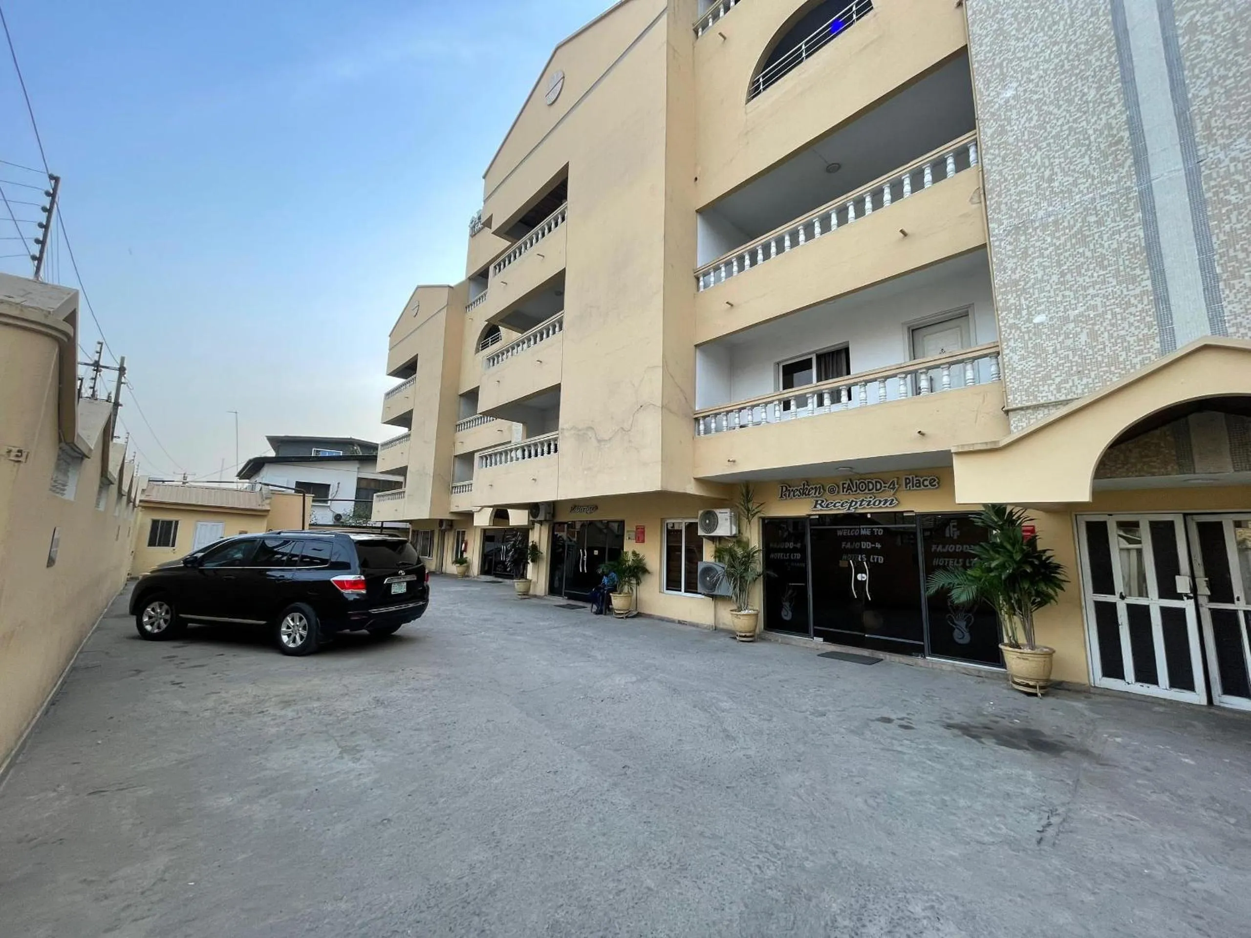 Property building in Presken Hotel Fajodd-4, Allen, Ikeja, Lagos