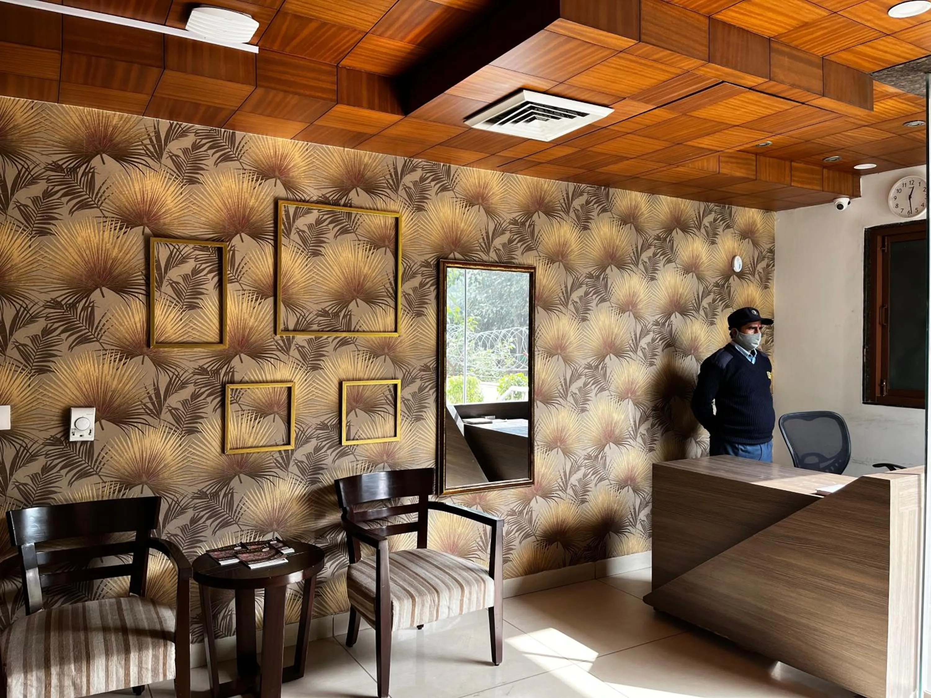 Seating area in Yuhi Suites