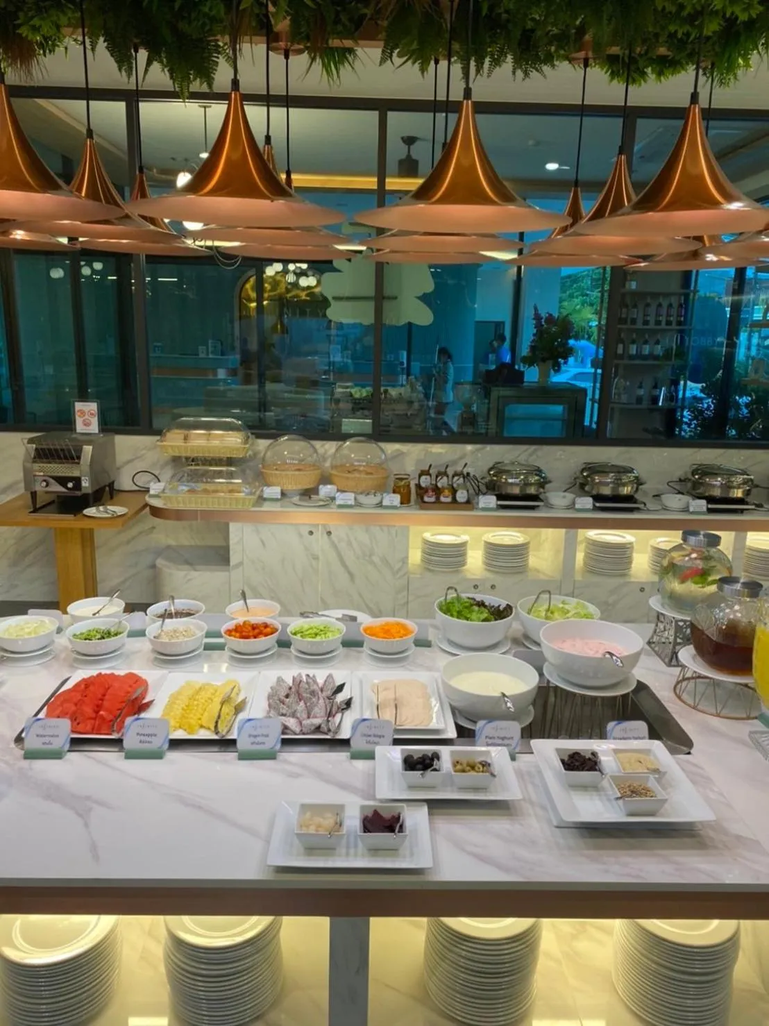 Food and drinks in Infinity Aonang Krabi