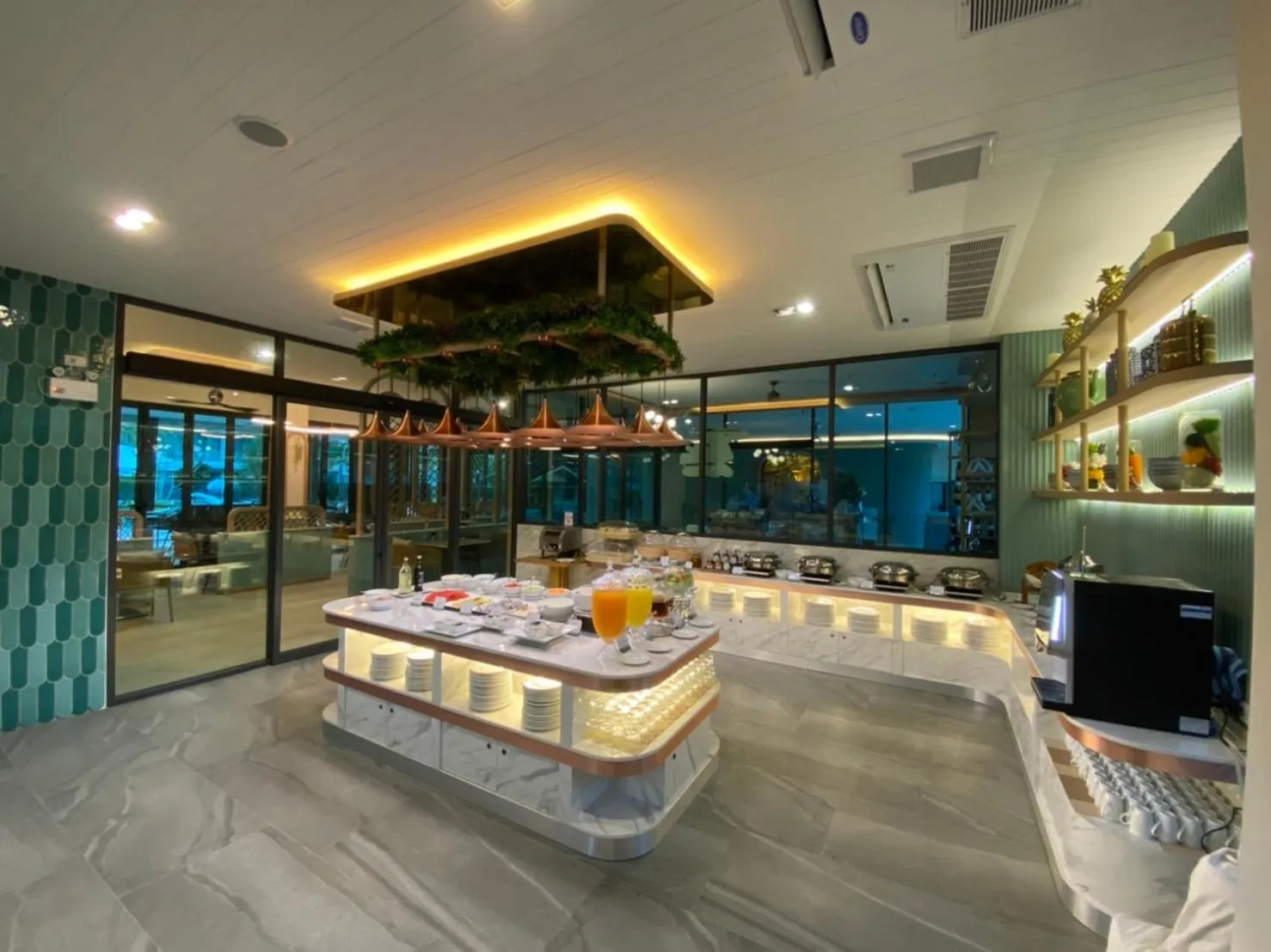 Food and drinks in Infinity Aonang Krabi